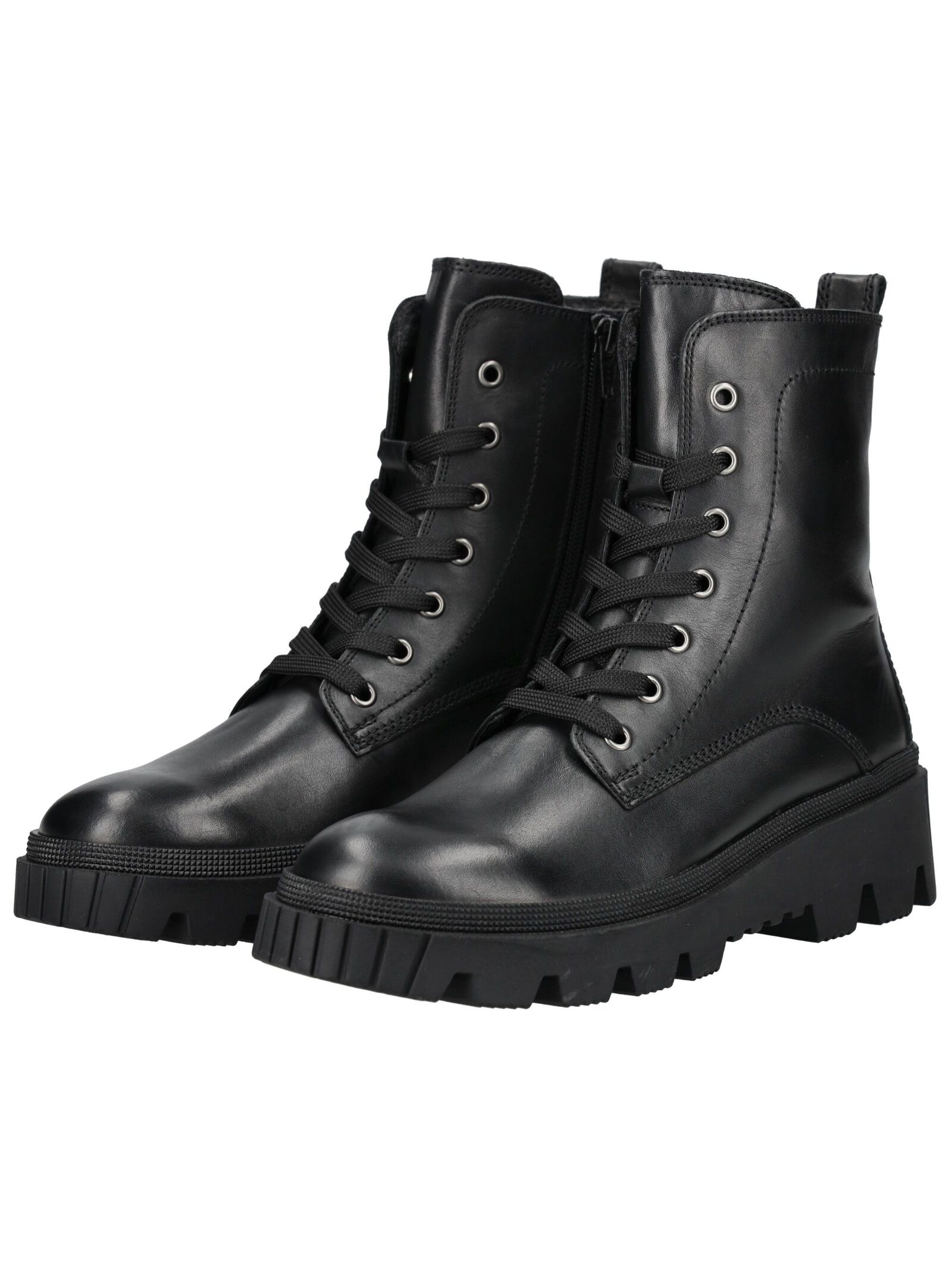Gabor Lace-Up Ankle Boot Smooth Leather Black 38.5 3
