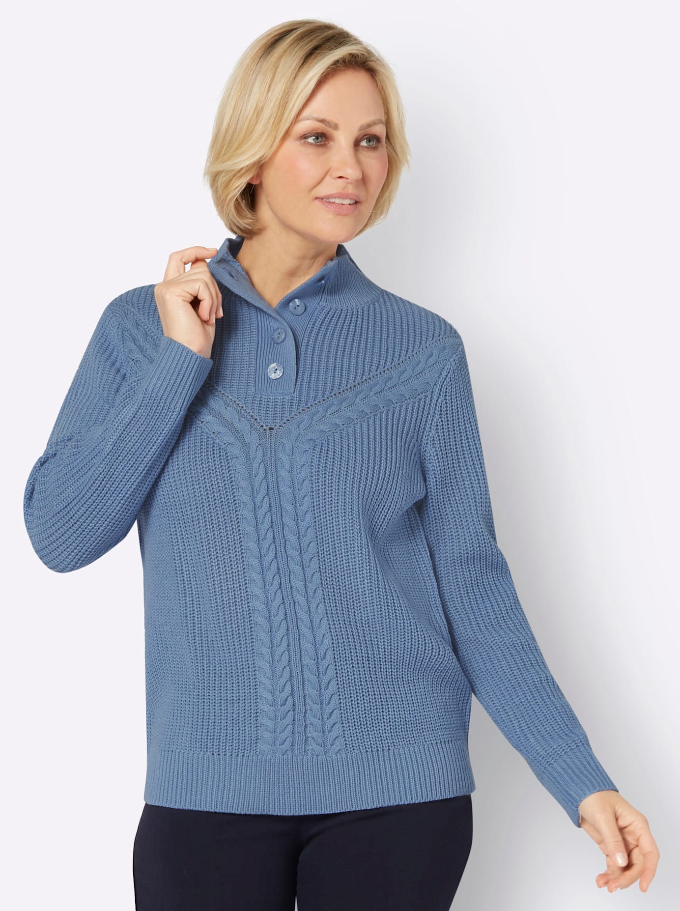 Classic Basics Stehkragenpullover »Stehkragen-Pullover«
