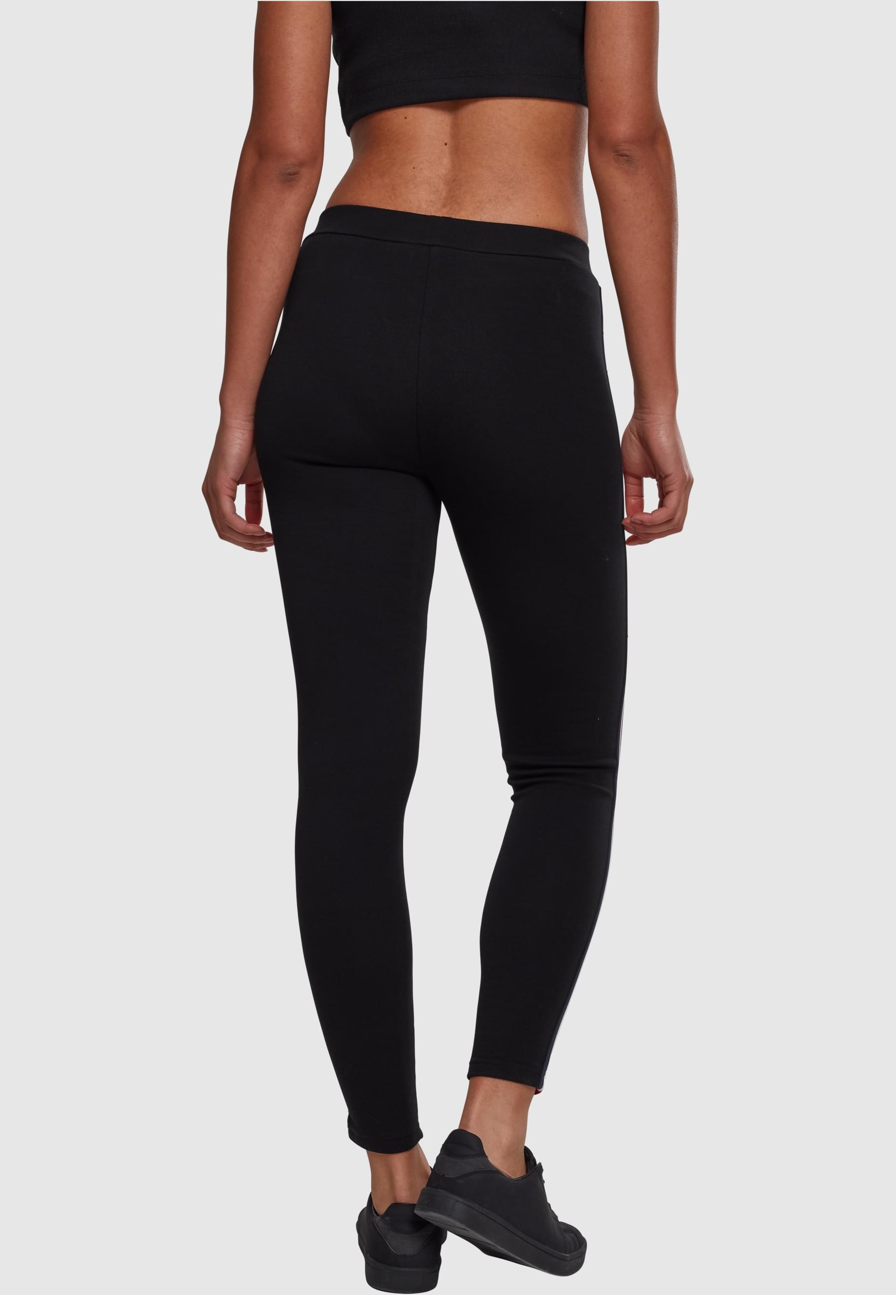 URBAN CLASSICS Leggings »Urban Classics Damen Ladies 3-Tone Tape Leggings«, (1 tlg.)