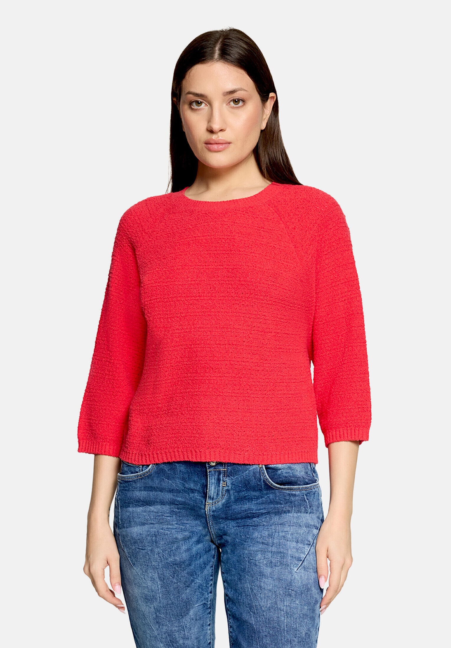Cartoon Strickpullover »Damen mit Rundhalsausschnitt« 1 tlg.