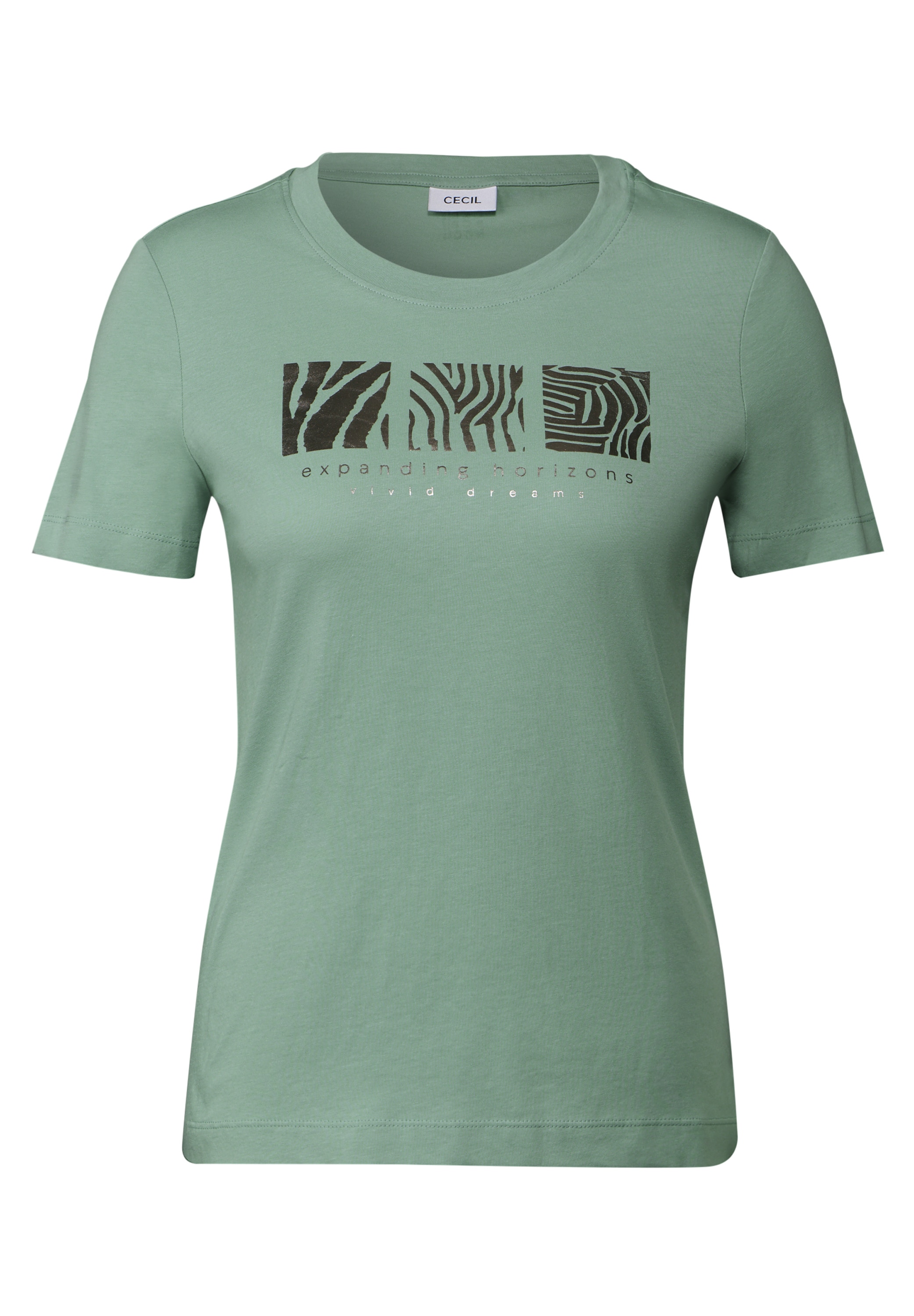 Cecil T-Shirt, aus reiner Baumwolle