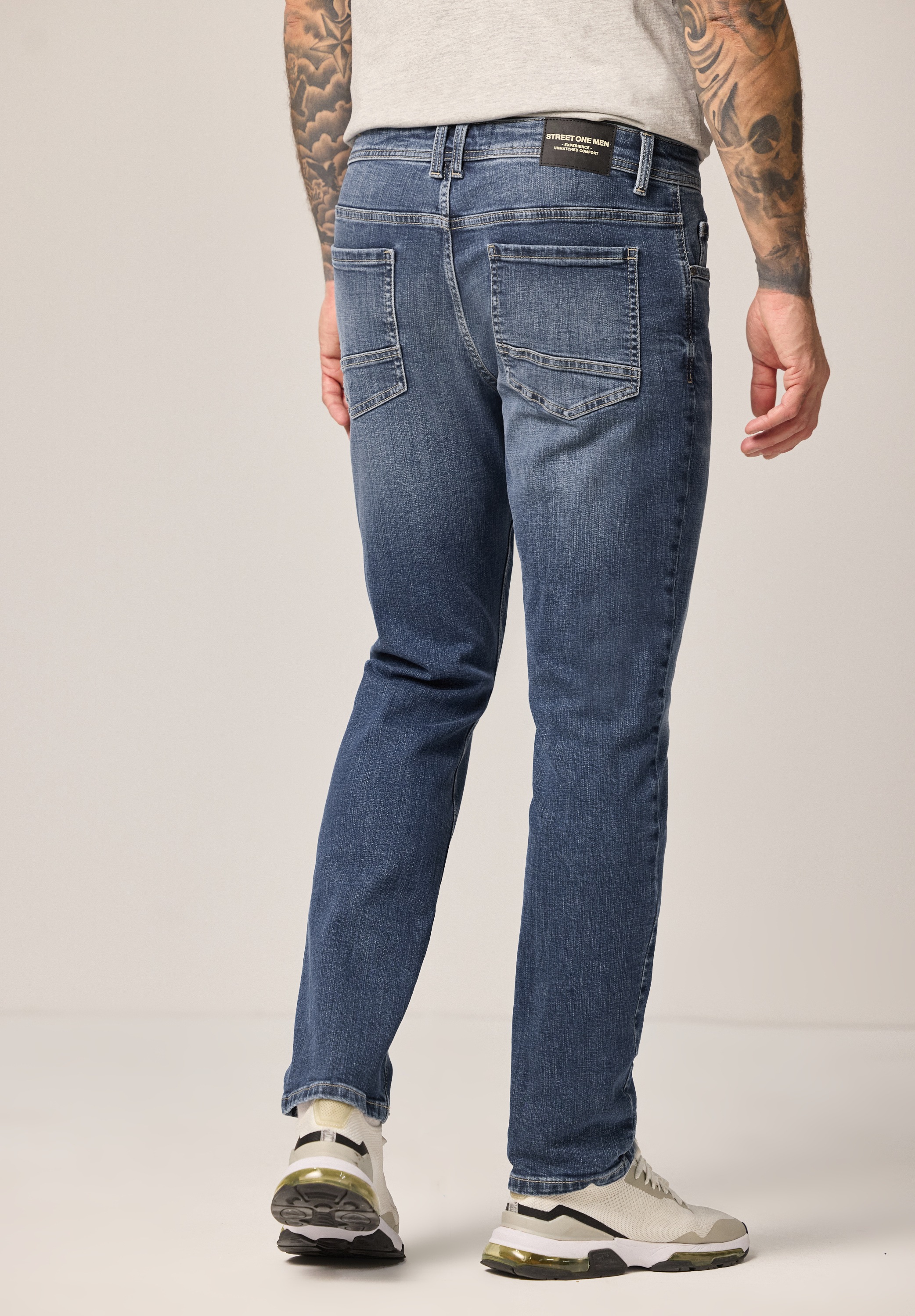 STREET ONE MEN Regular-fit-Jeans 5-Pocket-Style