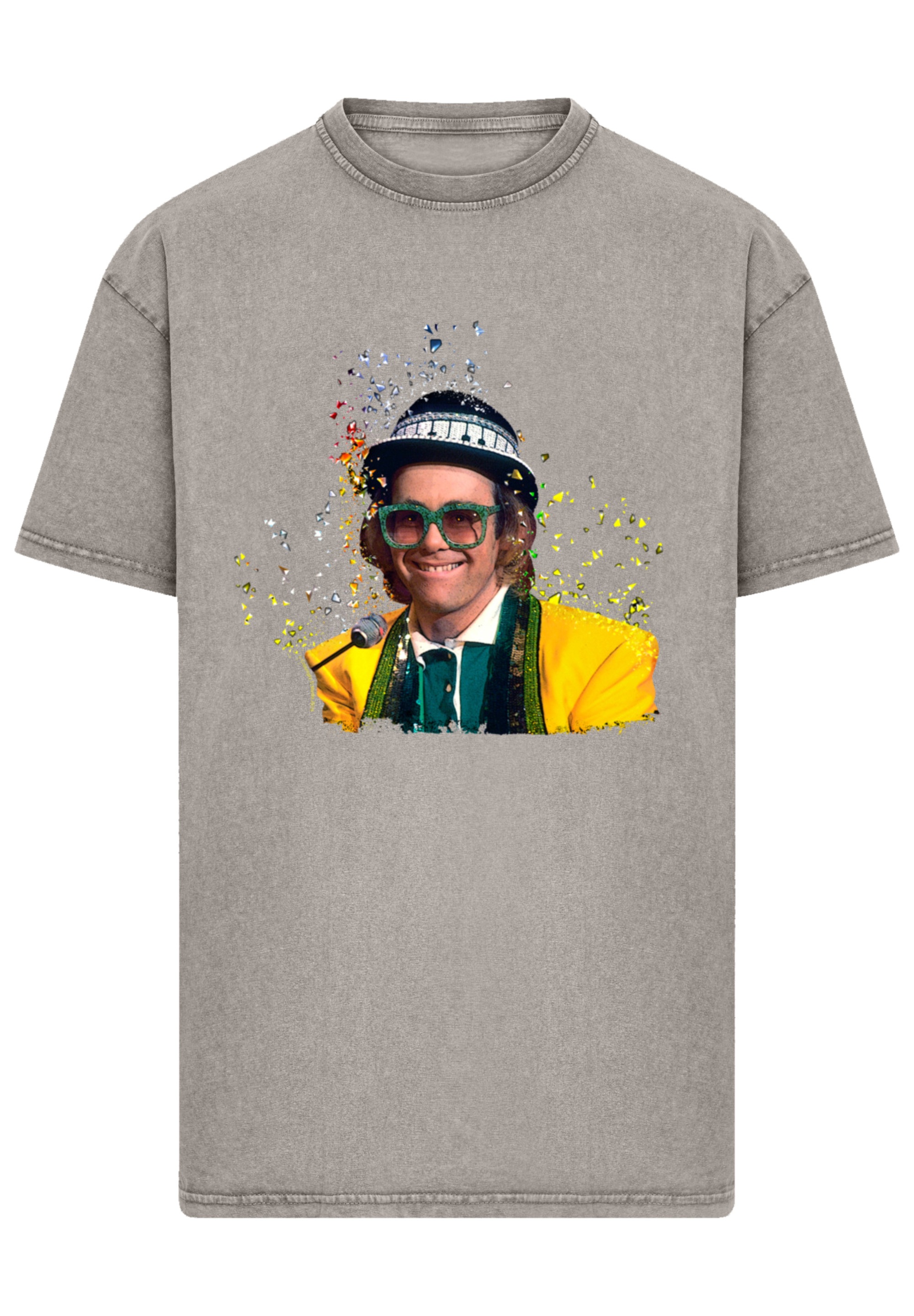 F4NT4STIC T-Shirt "TV Times Elton John At The Piano 1977", Premium Qualität günstig online kaufen