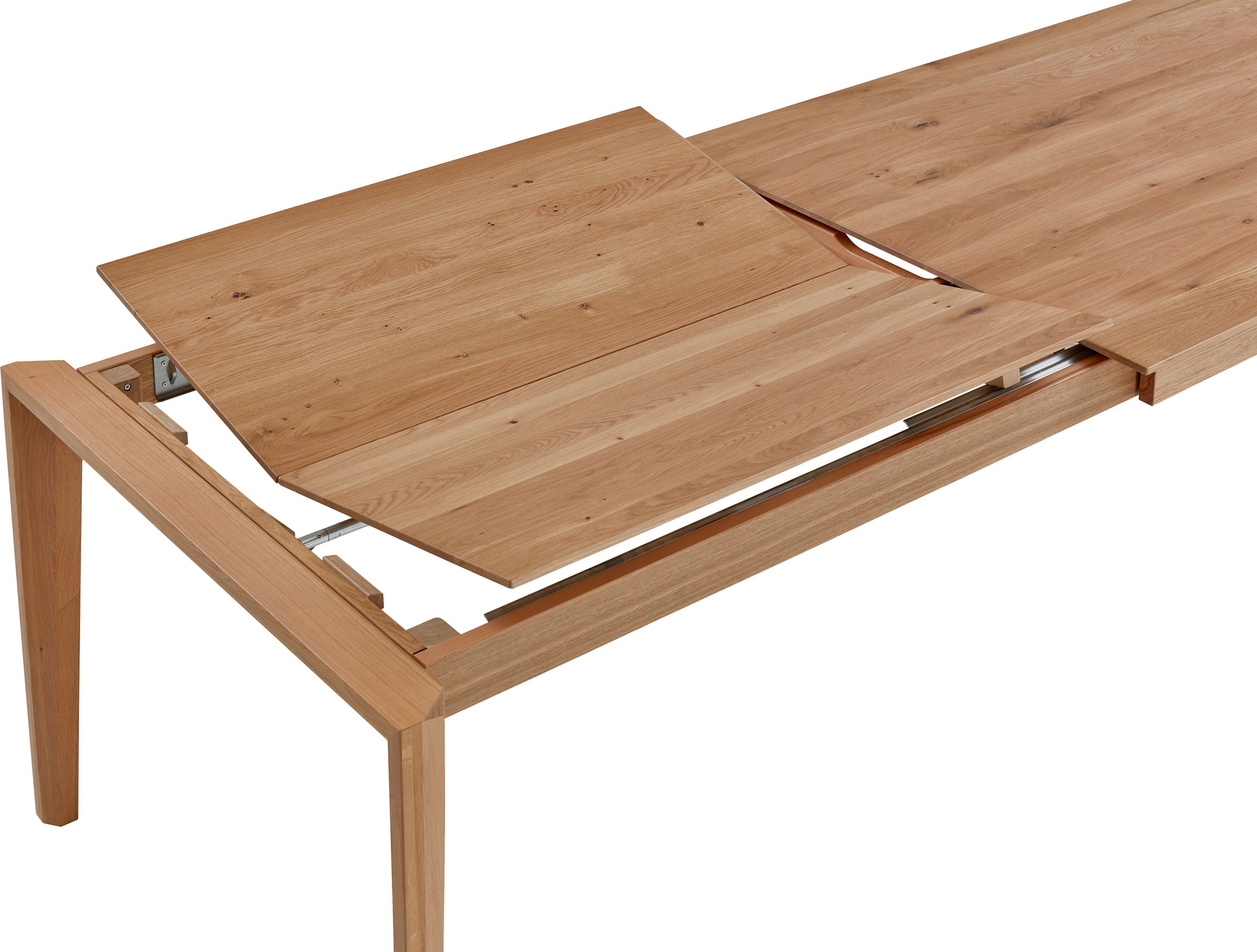 Innostyle Esstisch »Sonate«, (2 St.), geteilte Platte in moderner Plankenoptik