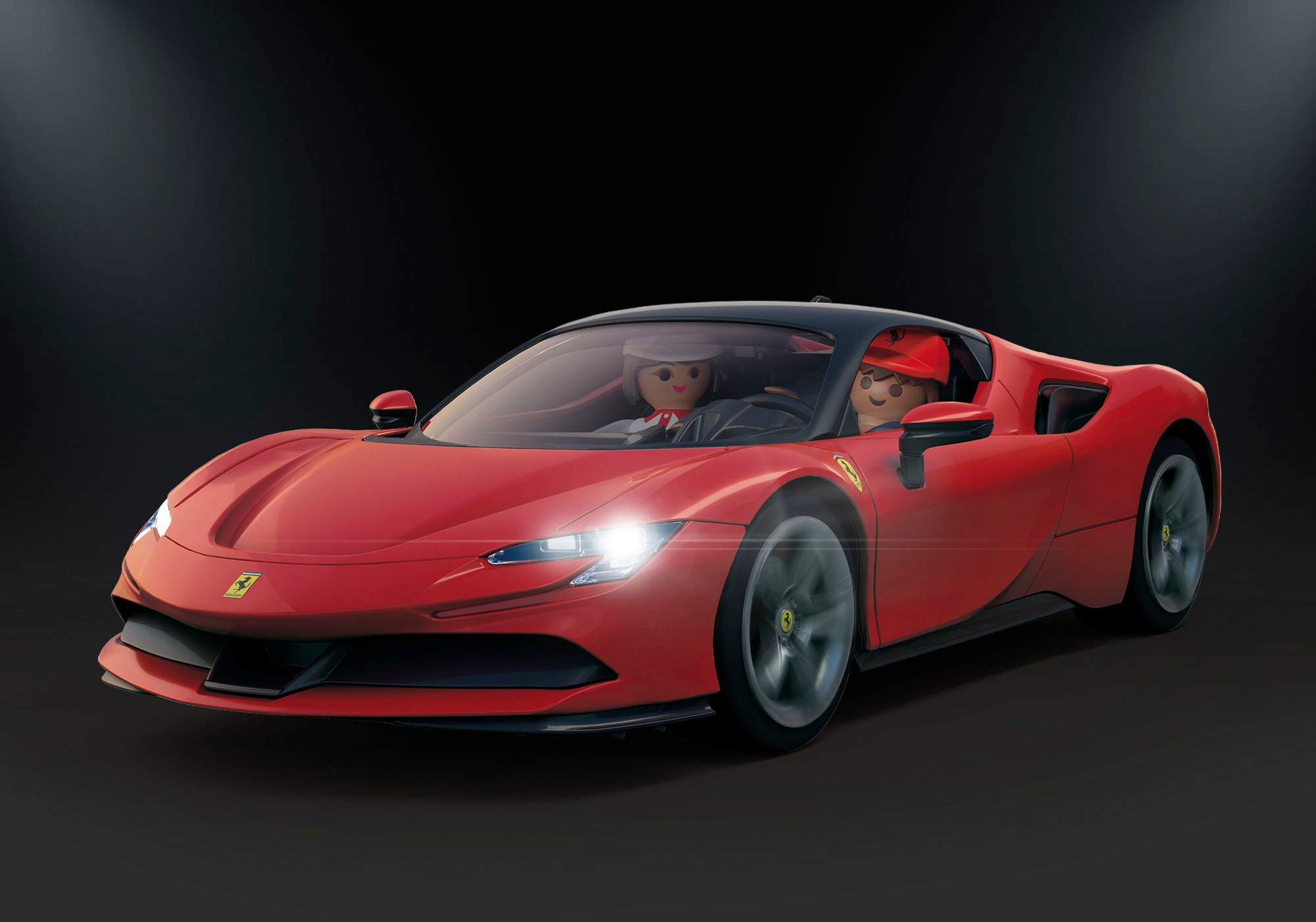 Playmobil® Konstruktions-Spielset »Ferrari SF90 Stradale (71020)«, (43 St.), mit Lichteffekten; Made in Germany