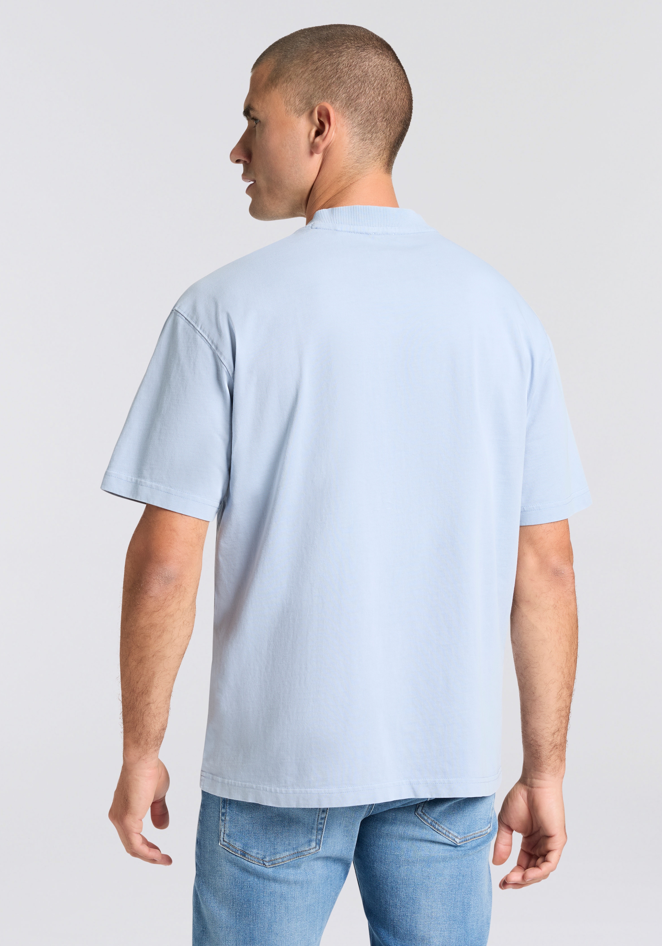 BOSS ORANGE T-Shirt »Te Dye« mit Rundhalsausschnitt