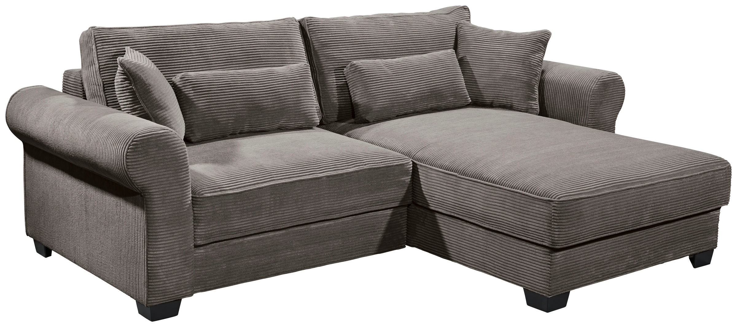 Thumbnail - ED EXCITING DESIGN Ecksofa "Angelina L-Form" mit Bettfunktion, Bettkasten & 4 Zierkissen