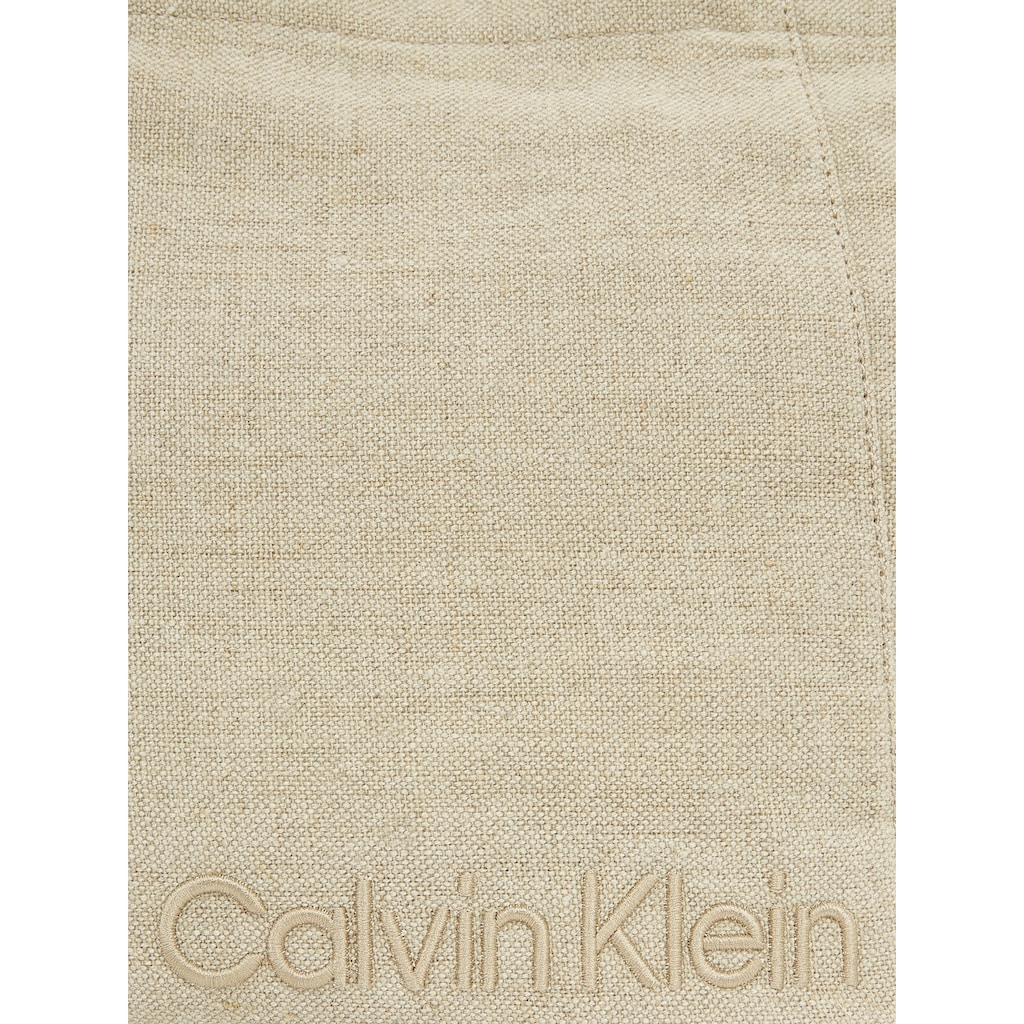 Calvin Klein Shopper »SUMMER STORY LG SHOPPER_LINEN«, Handtasche Damen Tasche Damen Henkeltasche