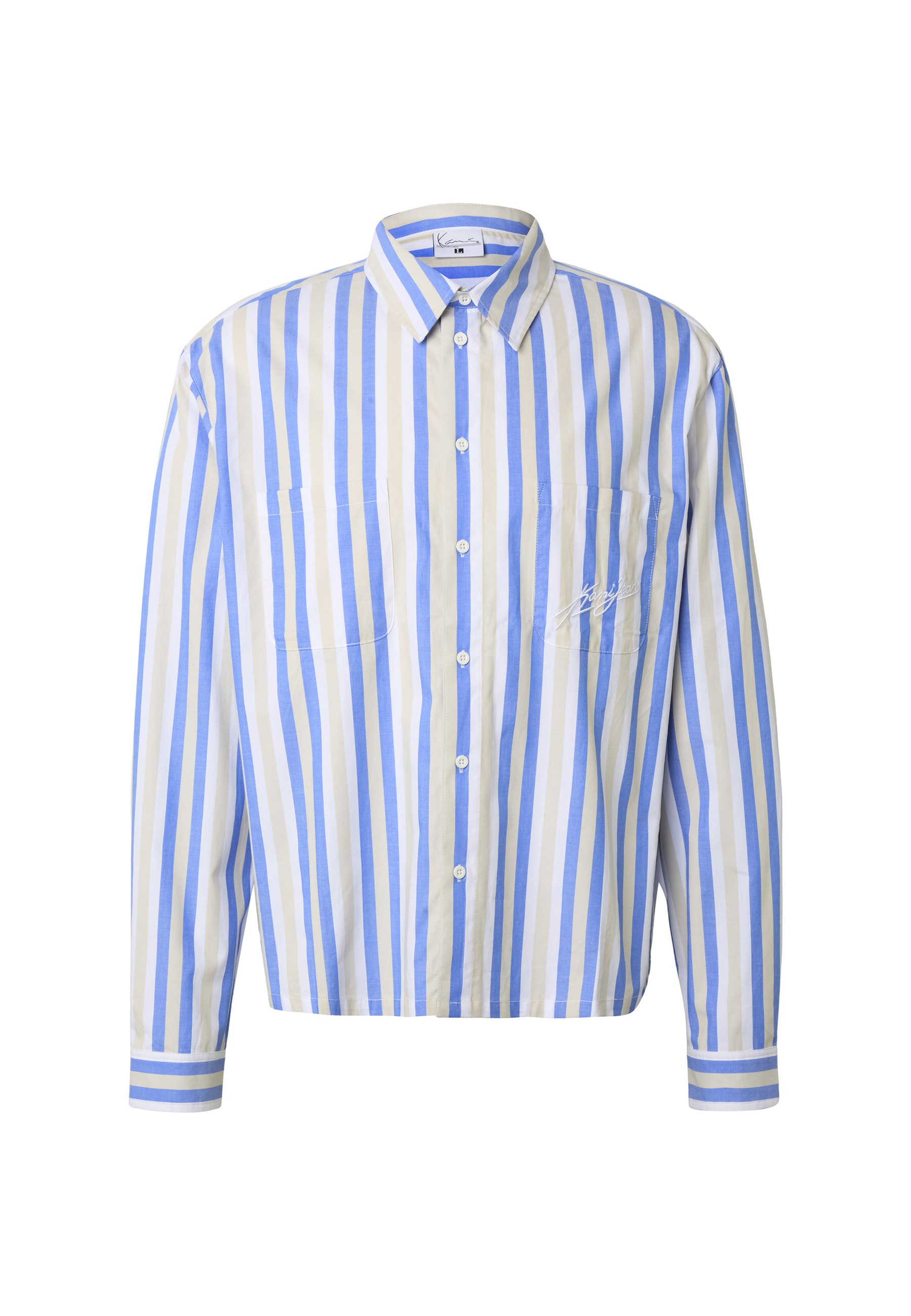 Karl Kani Langarmhemd "Karl Kani Kani Jeans Stripe Oversized Shirt" 1