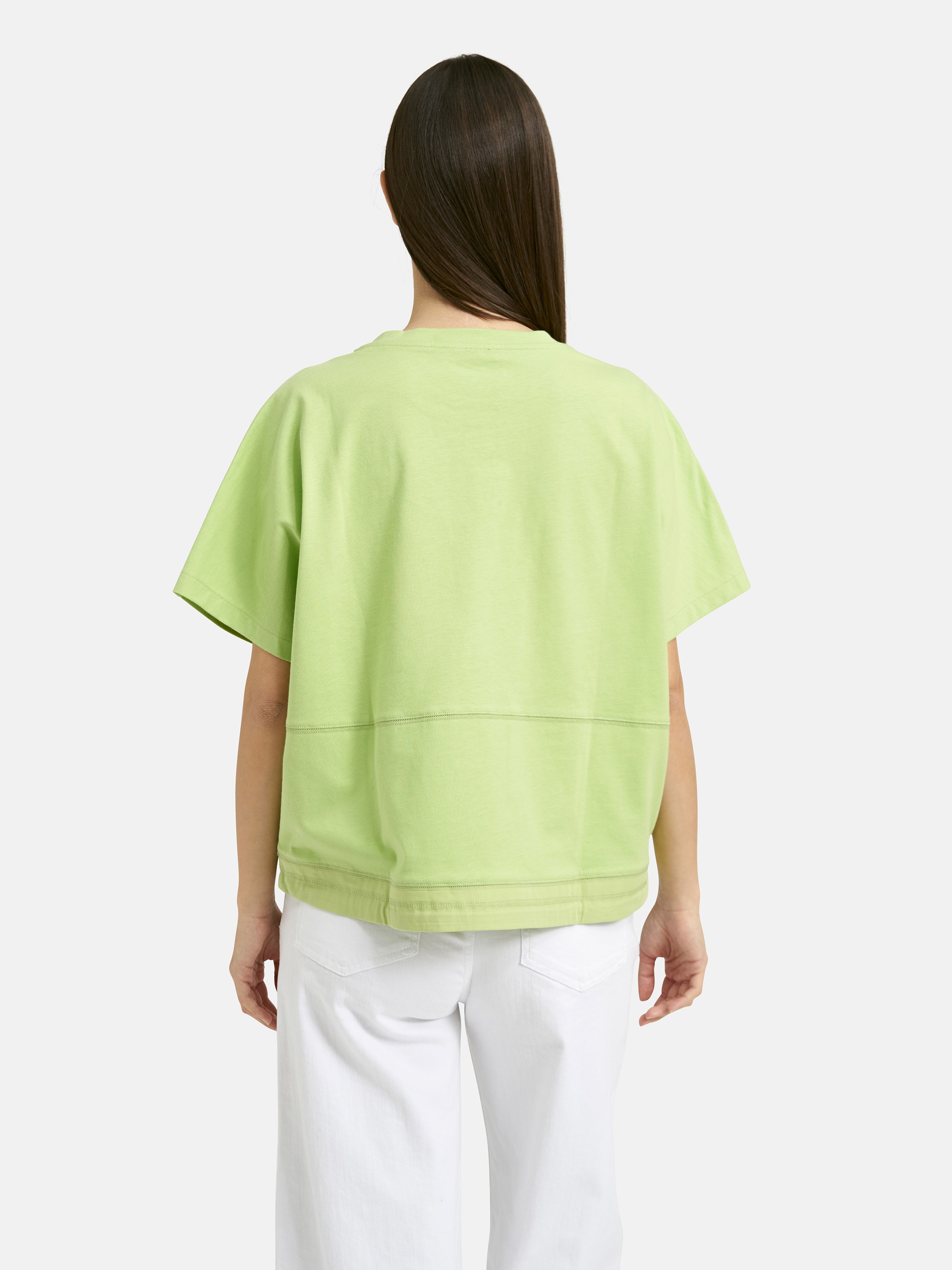 Smith & Soul Rundhalsshirt mit überschnittener Schulter