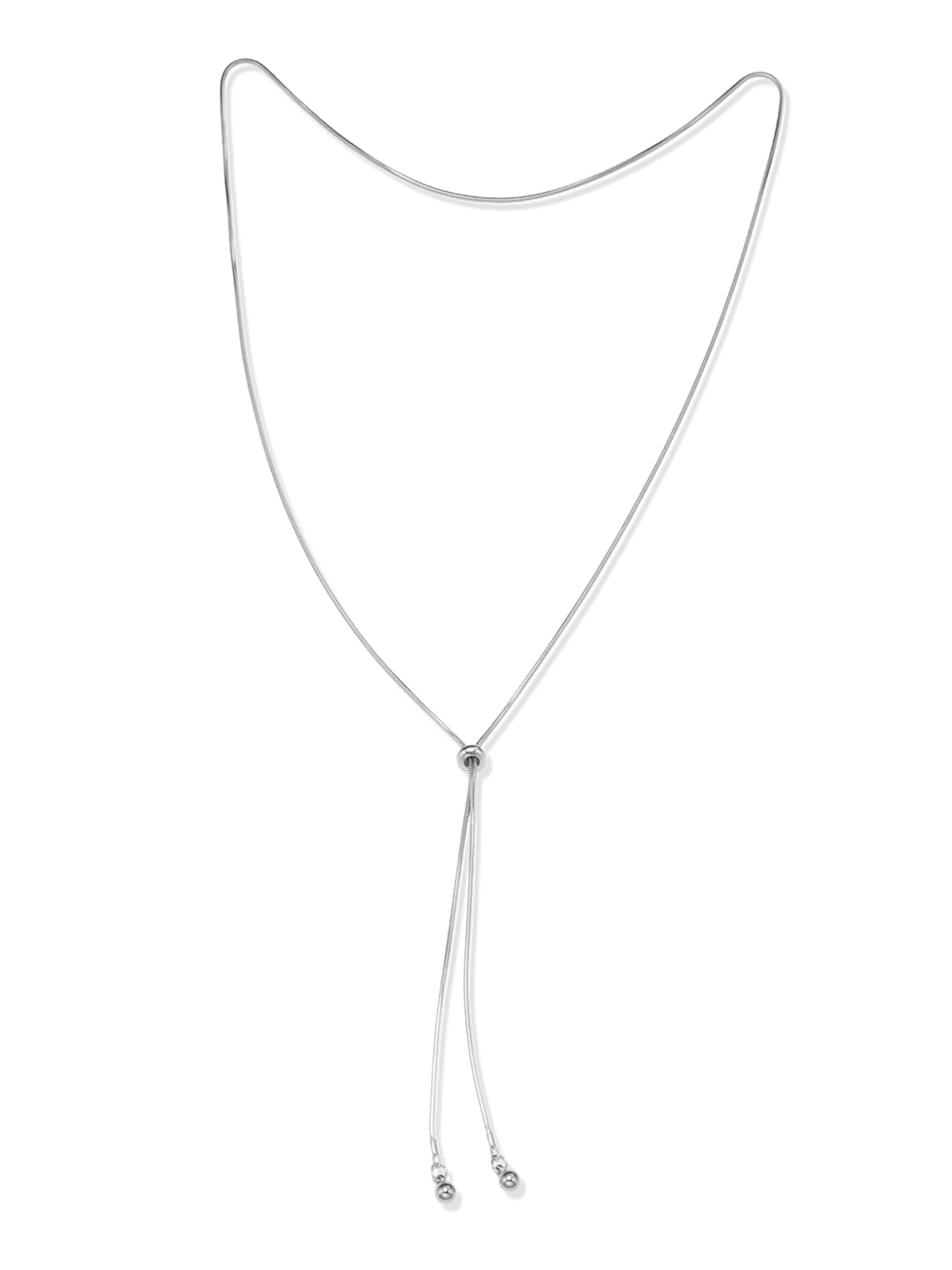 Aniston JEWELRY & WATCHES Kette mit Anhänger »Schmuck Geschenk Edelstahl Halsschmuck Halskette Y-Kette Kugeln« Made in Germany