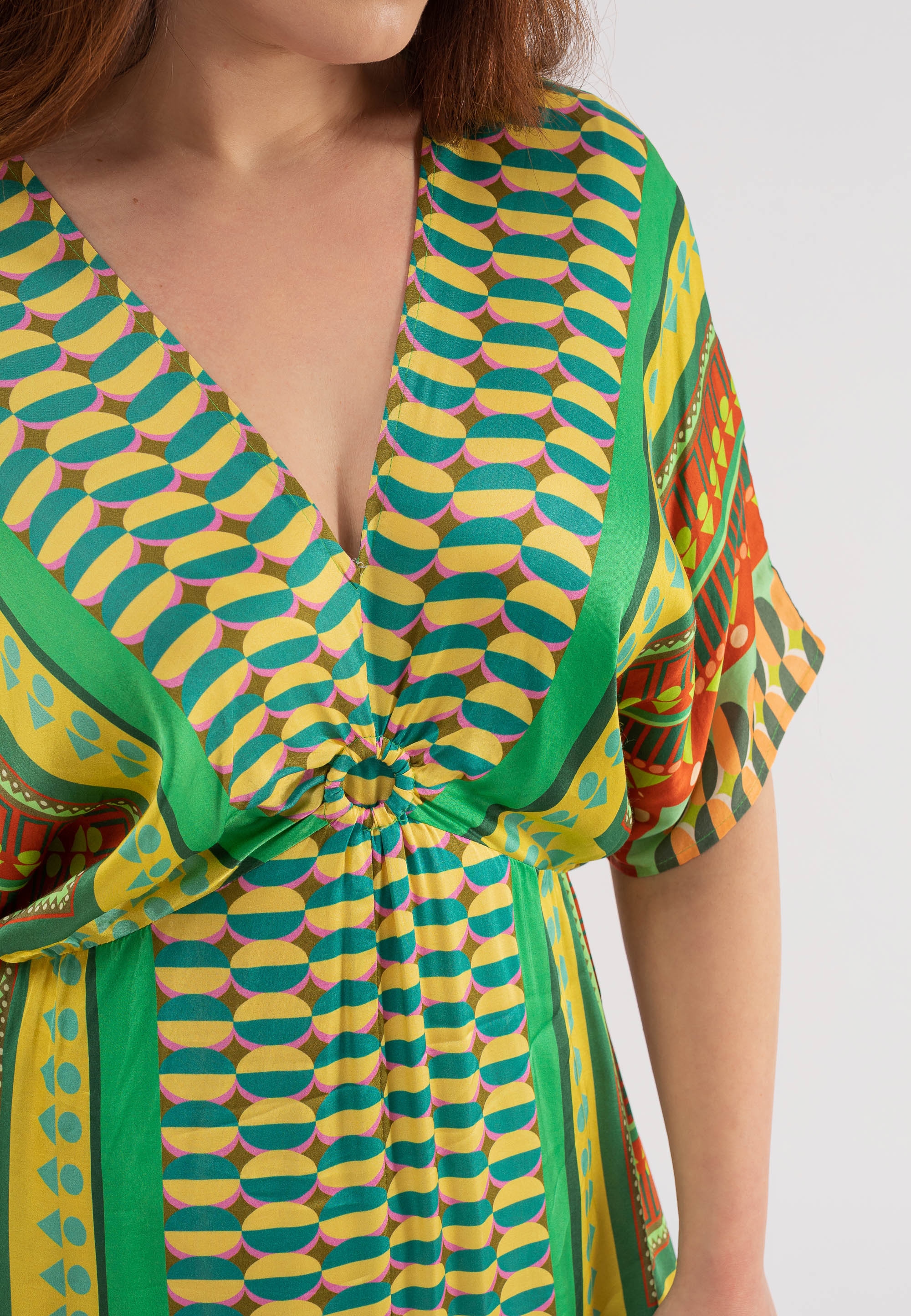 October Jerseykleid, bestellen mit Allover-Muster für trendigem | BAUR