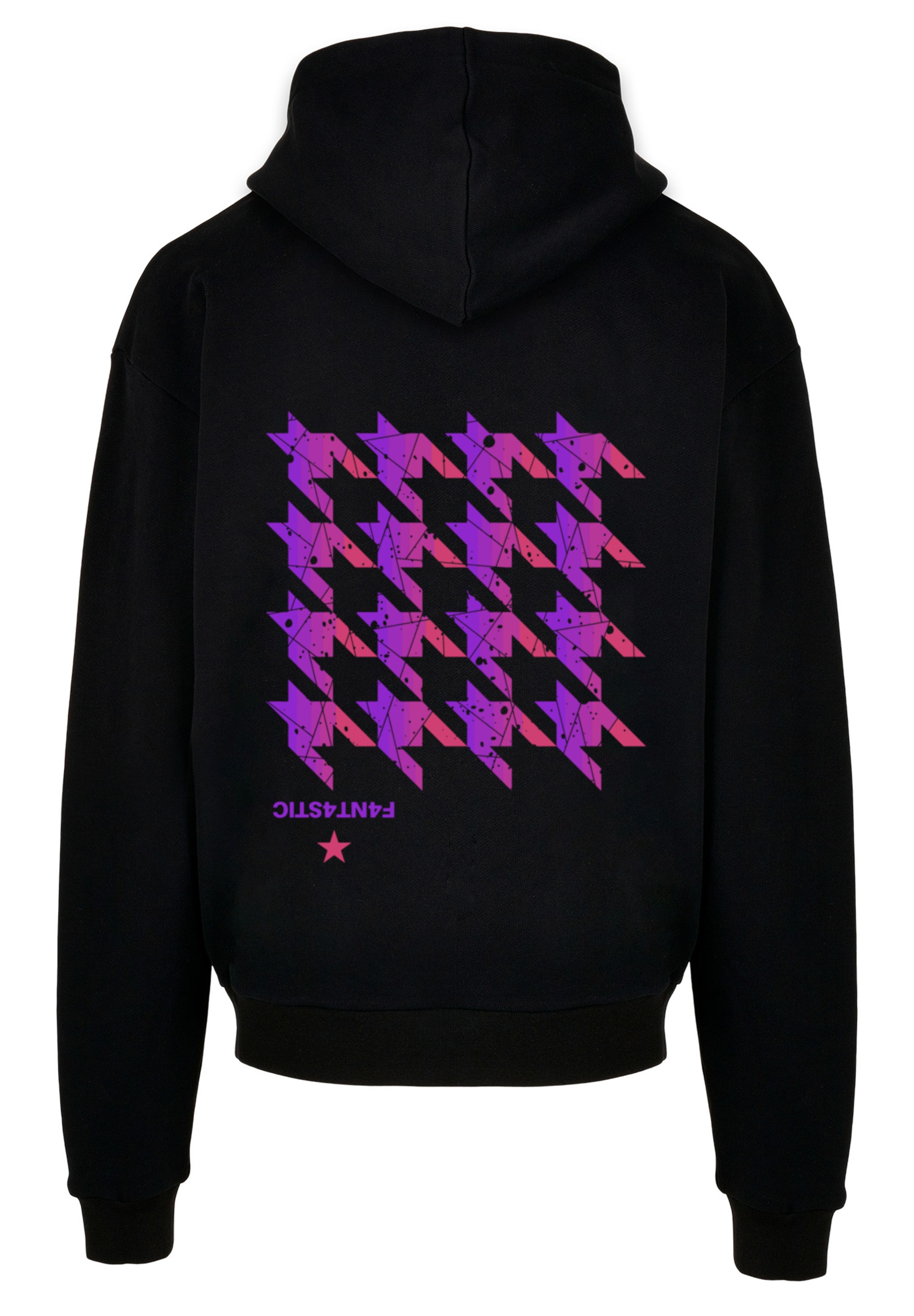F4NT4STIC Kapuzenpullover »Hahnentritt Muster«, Print