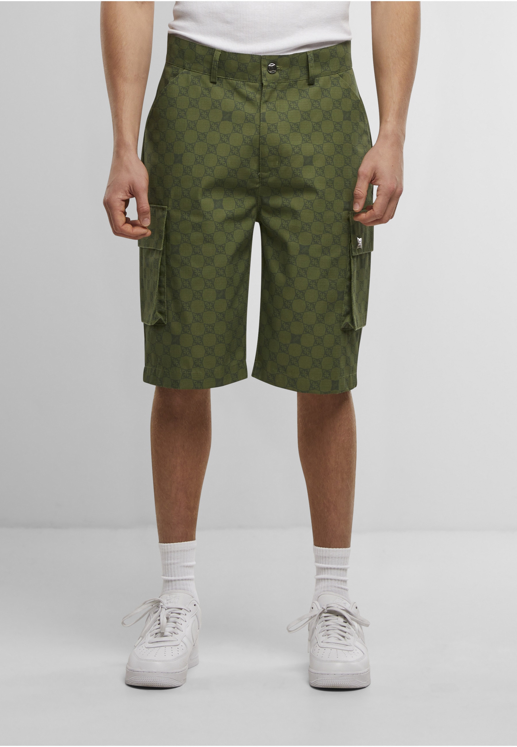 PEQUS Cargoshorts »PEQUS PEQUS Aether Monogram Ripstop Cargo Short«