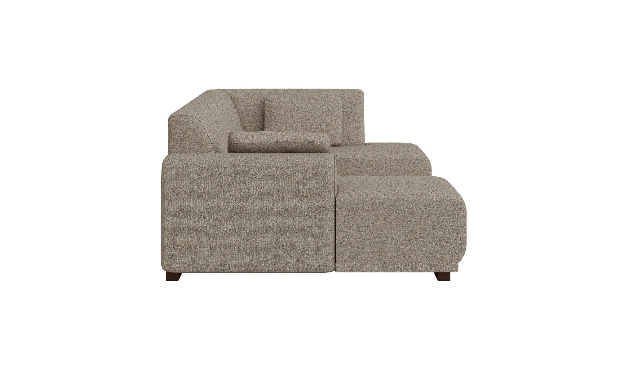 Home affaire Wohnlandschaft »BORNHOLM U-Form mit Recamiere rechts/links, B/T/H: 300/162/85 cm«, U-Form mit Wellenunterfederung, Recamiere rechts oder links bestellbar