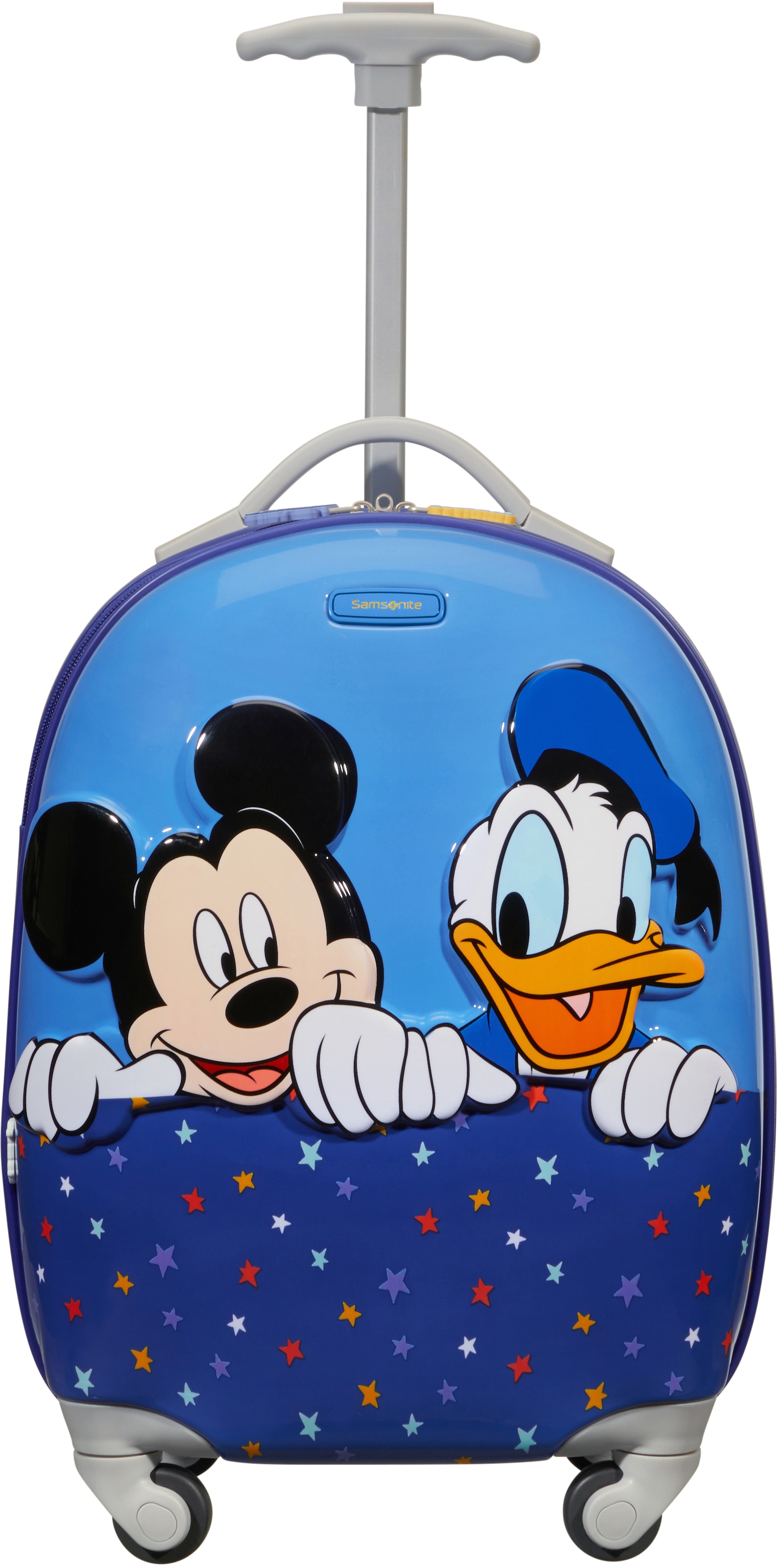 Samsonite Kinderkoffer "Disney Ultimate 2.0, 46 cm, Mickey & Donald", 4 St. Rollen, Kinderreisekoffer Handgepäck Reiseko