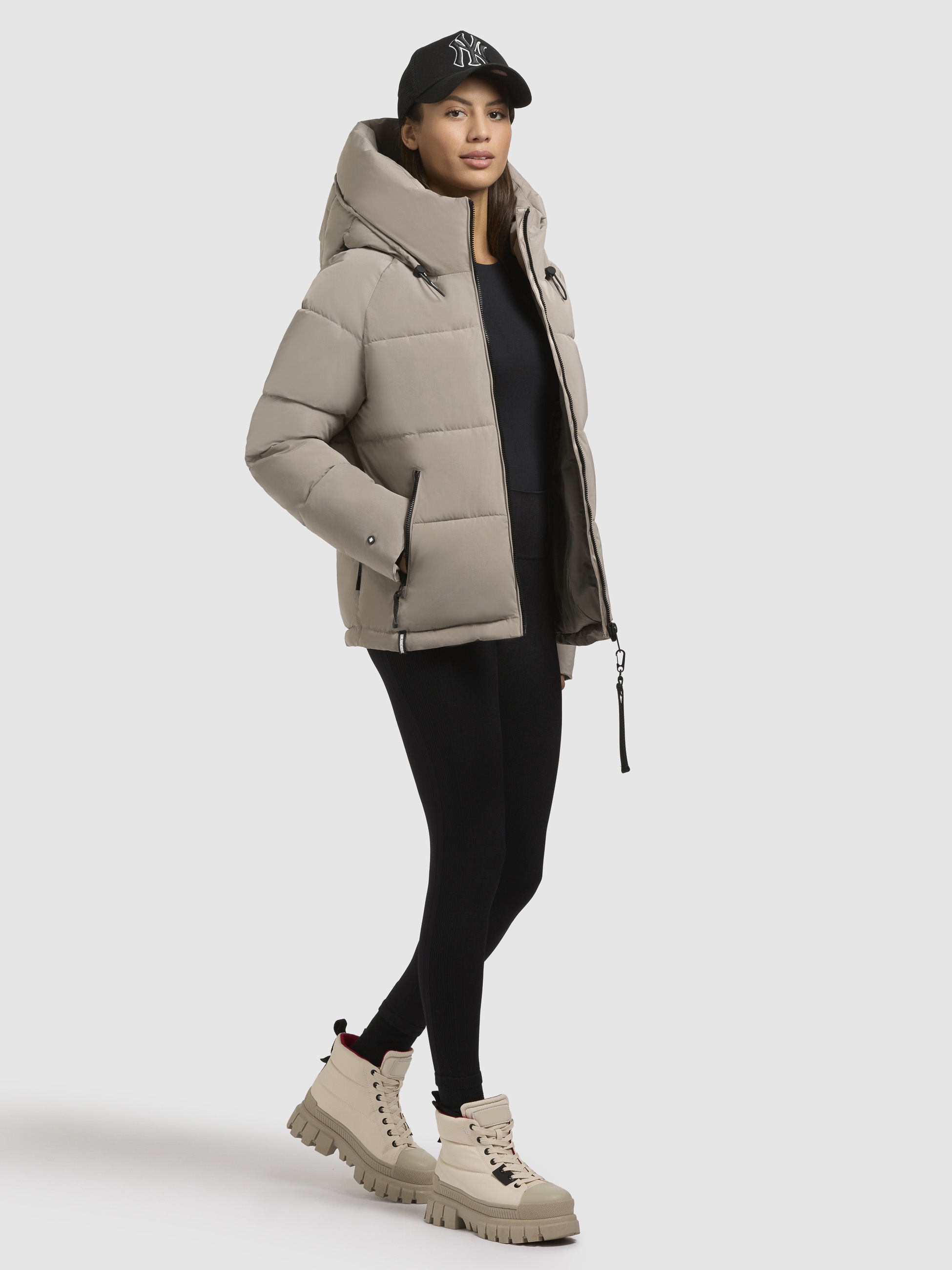 khujo Steppjacke »SUME«, mit Kapuze