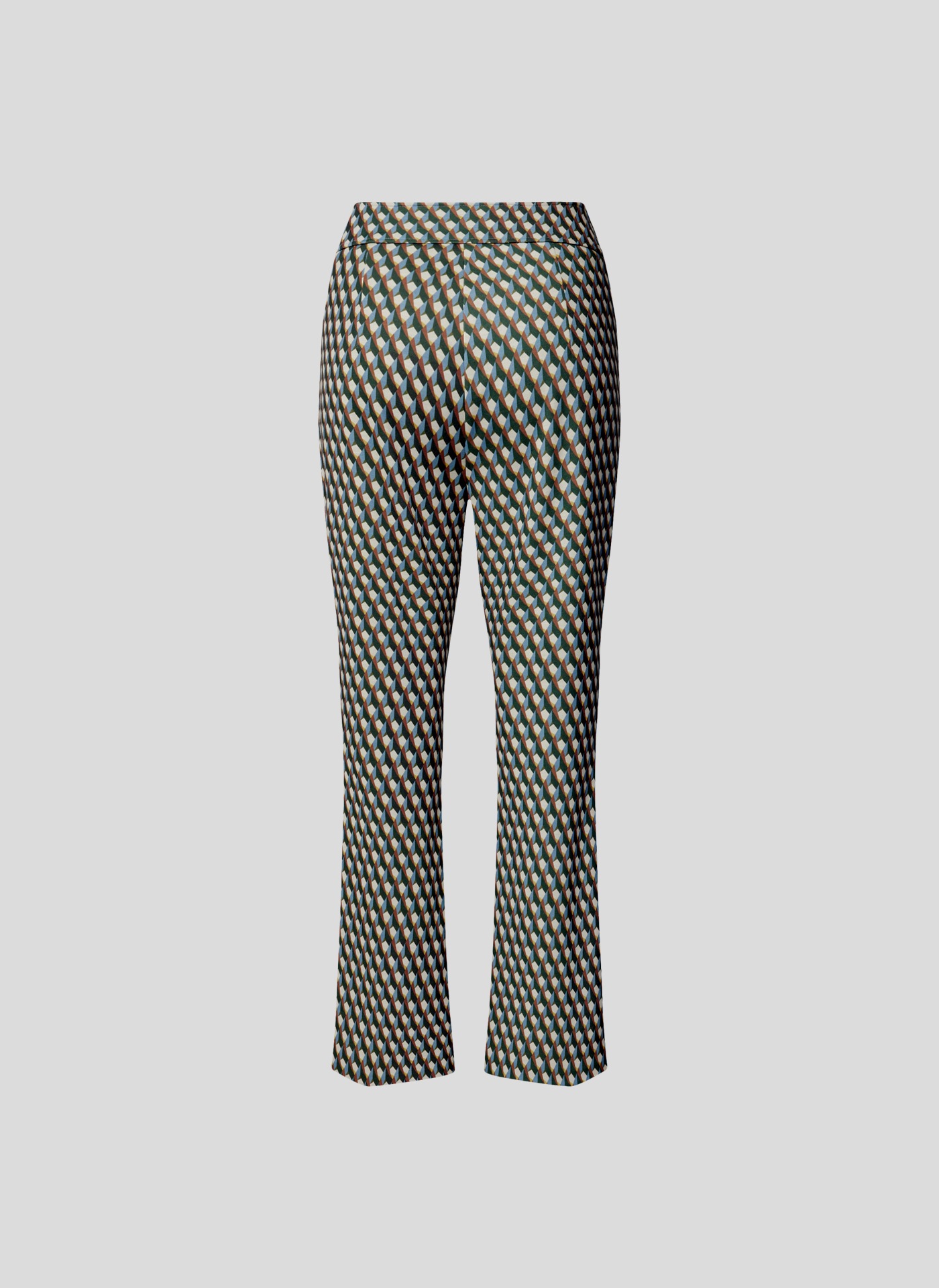 LeComte Jerseyhose »LeComte Elegante geometrisch gemusterte Hose für Damen«