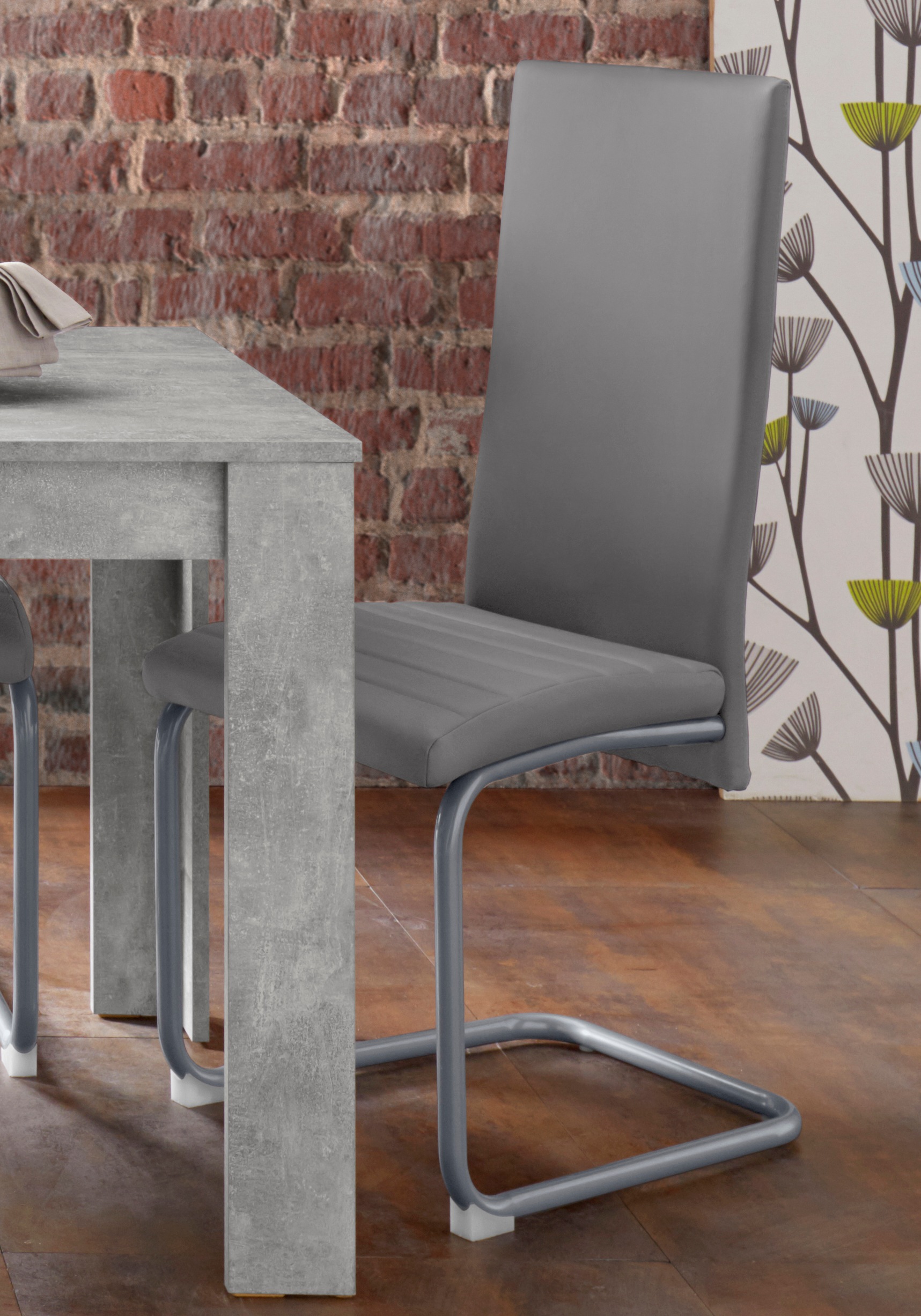 Home affaire Esszimmerstuhl "Genua" (Set) 6 Stk.(2 oder 6 Stück), Bezug in günstig online kaufen