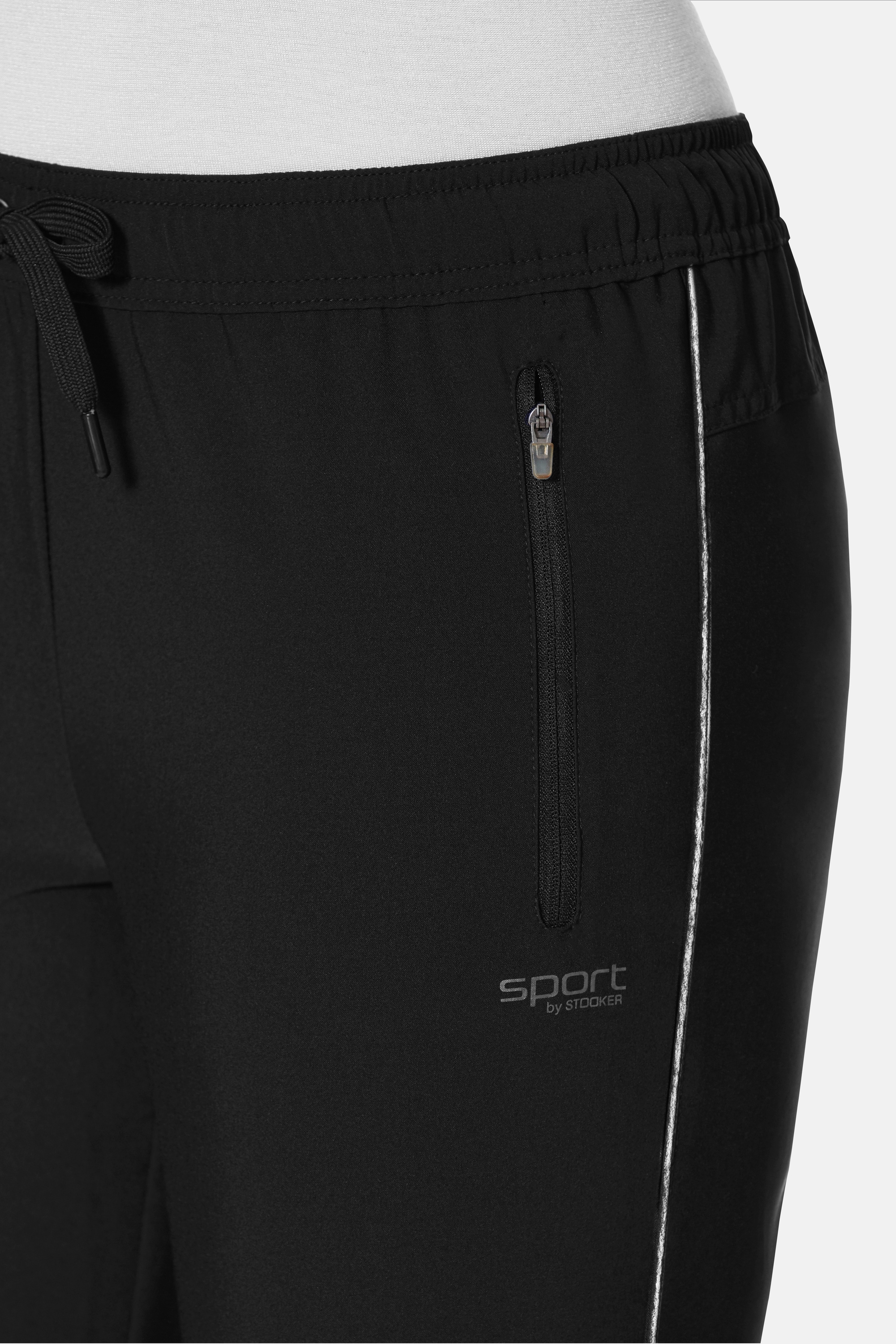 STOOKER WOMEN Sporthose »Sport Bermuda Stripe Stooker Women 7/8 Sporthose«, Regular Fit Sport Synthetik für Damen