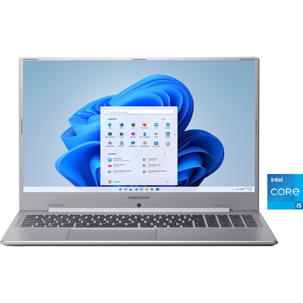 Medion® Notebook »AKOYA® S17405«, 43,9 cm, / 17,3 Zoll, Intel, Core i5, Iris Xe Graphics, 512 GB SSD