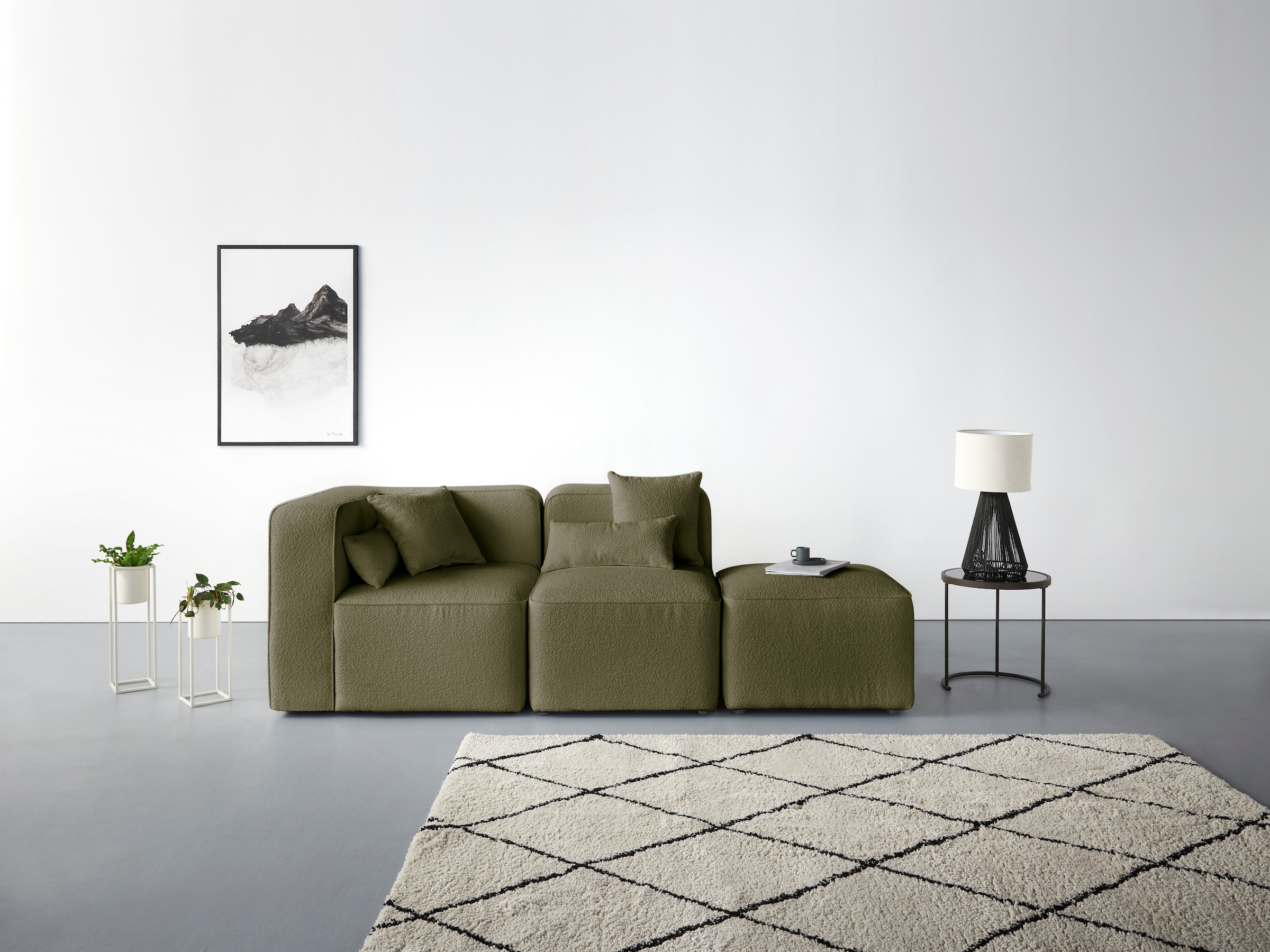 Home affaire 3-Sitzer "Sundstrup" Modulserie, individuelle Zusammenstellung günstig online kaufen