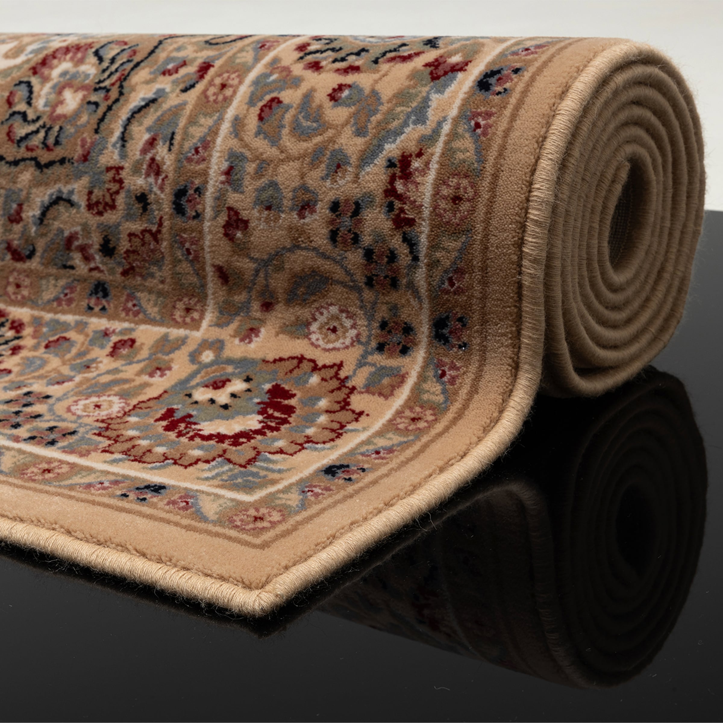 THEKO Wollteppich »Dolna - 859« rechteckig 10 mm Höhe Kurzflor, reine Wolle, Orient-Optik