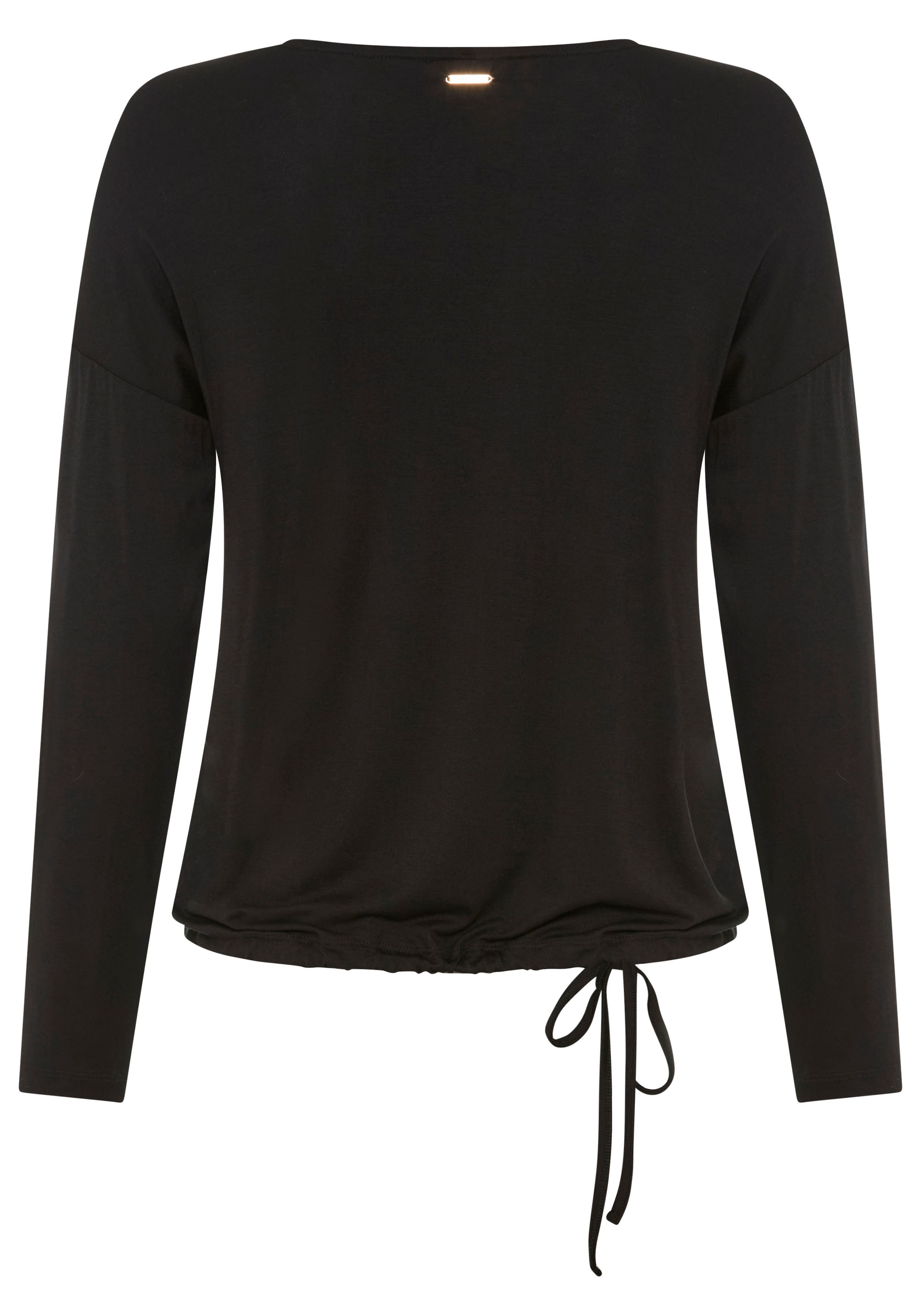 Laura Scott Longsleeve, mit grafischem Folien-Druck - NEUE KOLLEKTION