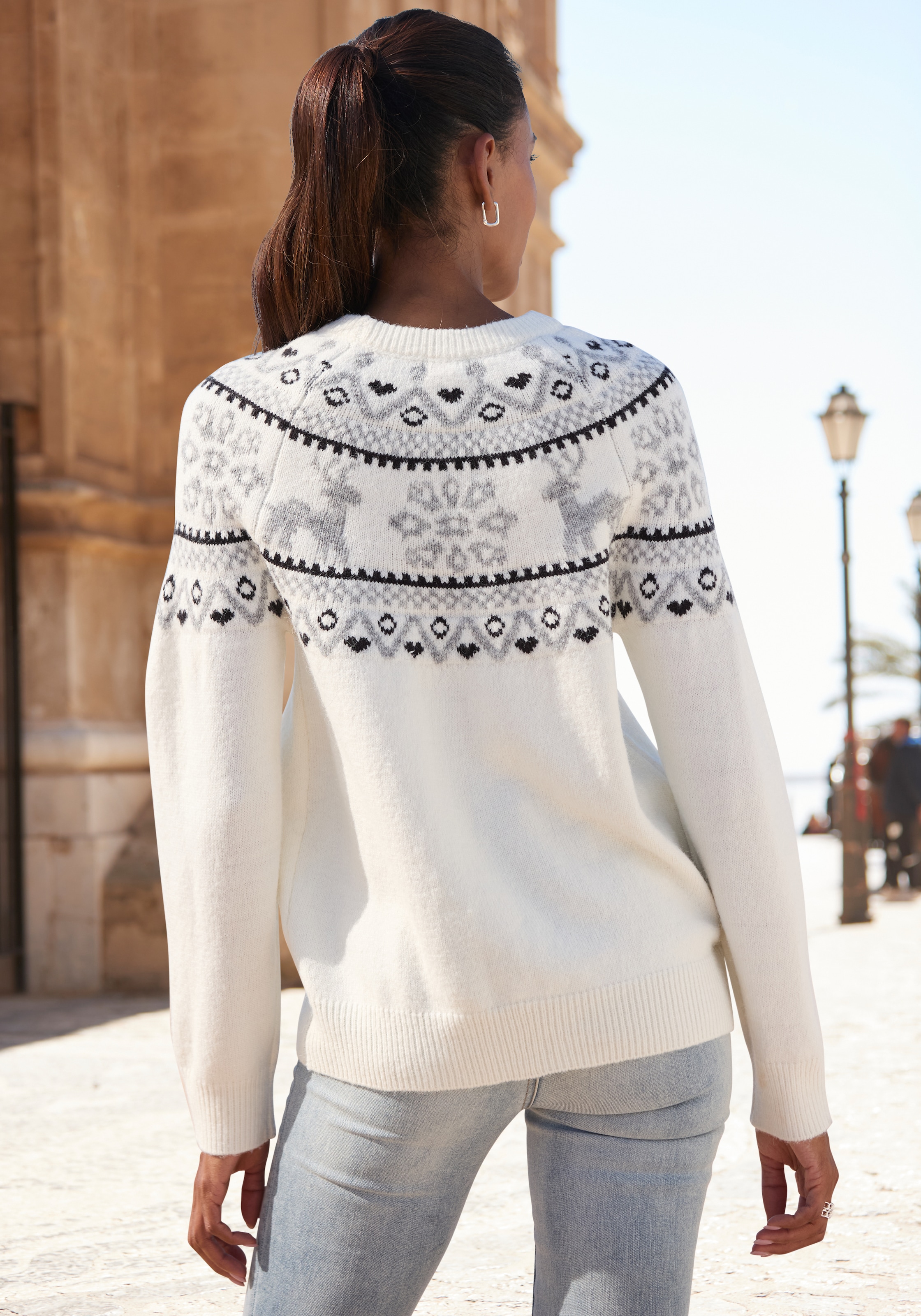 LASCANA Norwegerpullover