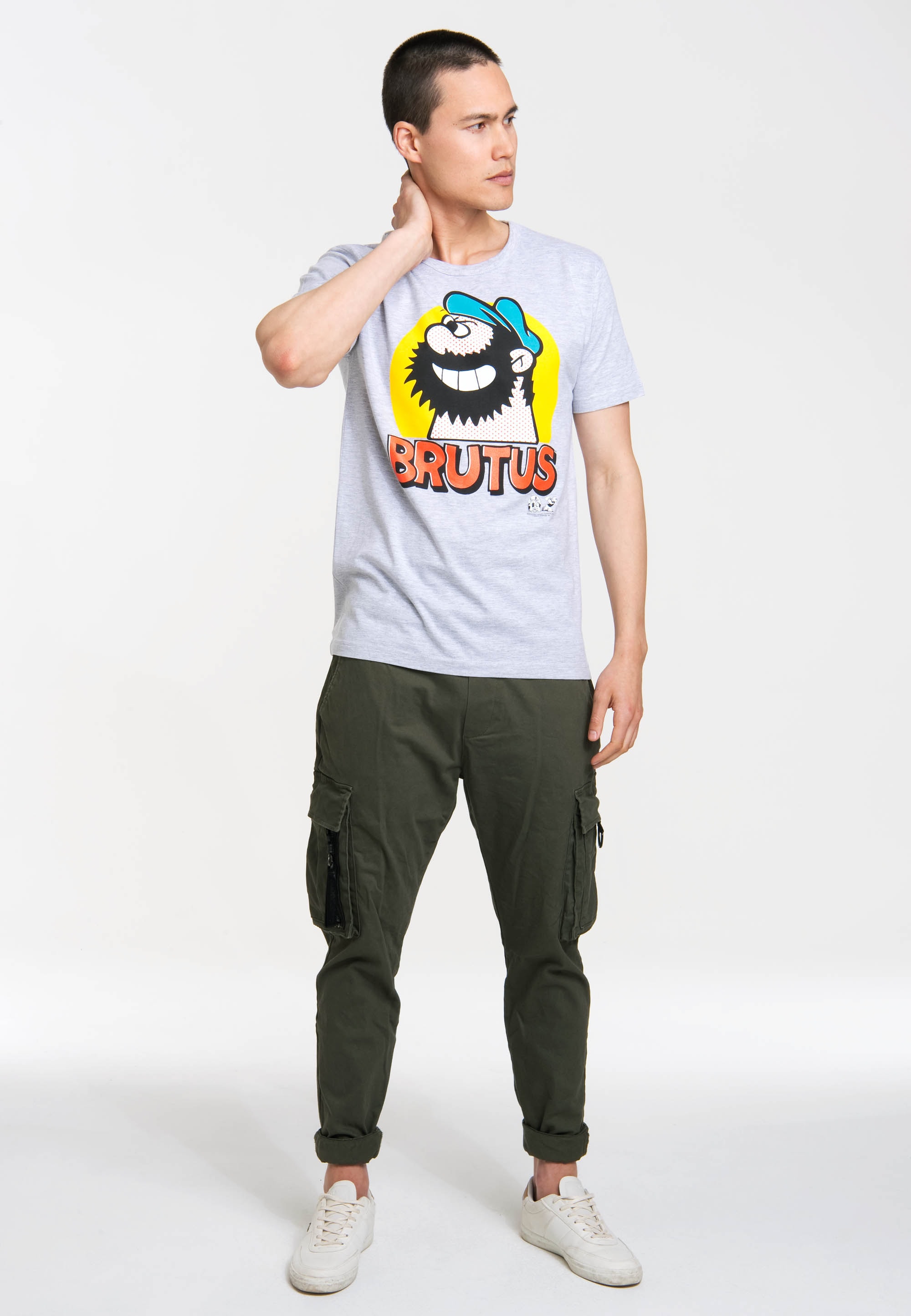 LOGOSHIRT T-Shirt »Brutus«, mit hochwertigem Siebdruck