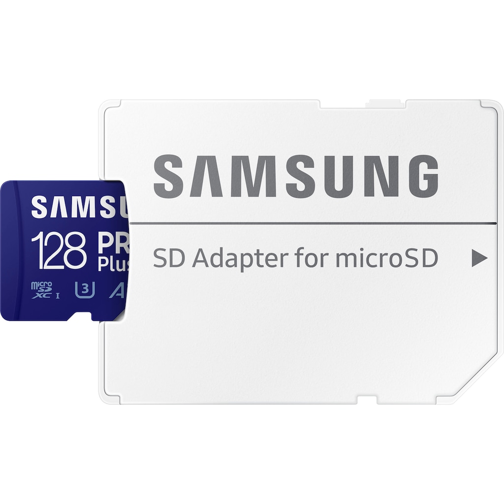 Samsung Speicherkarte »Samsung PRO Plus microSD-Karte, Full HD & 4K UHD«, (UHS Class 10 160 MB/s Lesegeschwindigkeit)