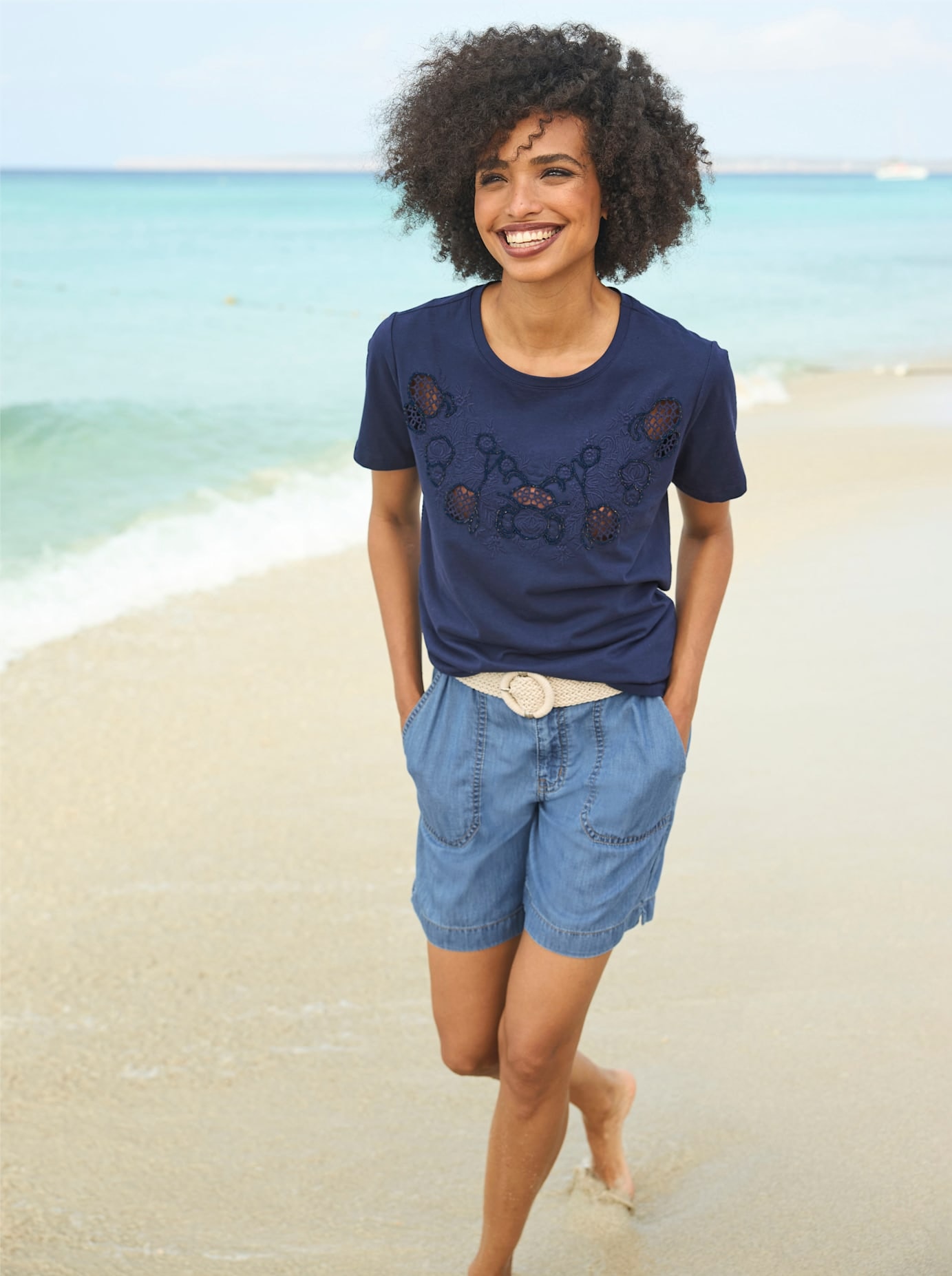 heine Jeansshorts, (1 tlg.)