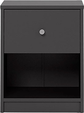 Thumbnail - Home affaire Nachtkommode "May, Nachttisch, Nachtschrank, Beistelltisch," mit 1 Schublade und einem offenen Fach, Breite...