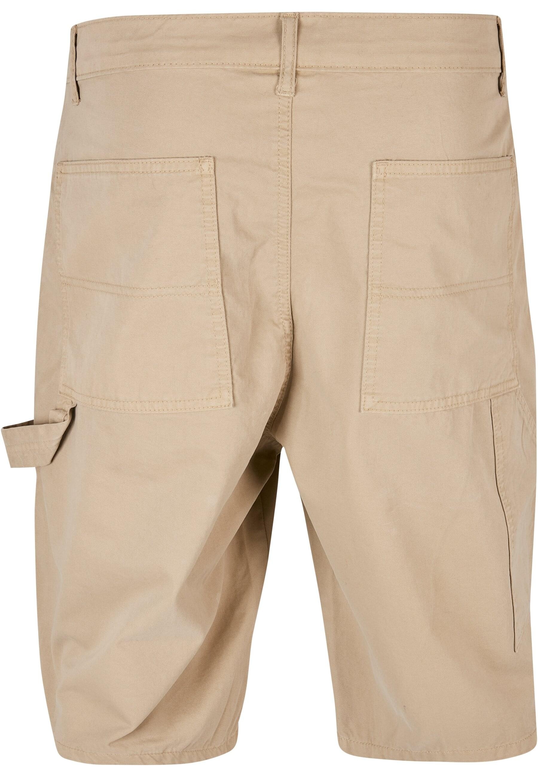 URBAN CLASSICS Shorts »Urban Classics Herren Double Knee Carpenter Shorts«, (1 tlg.)