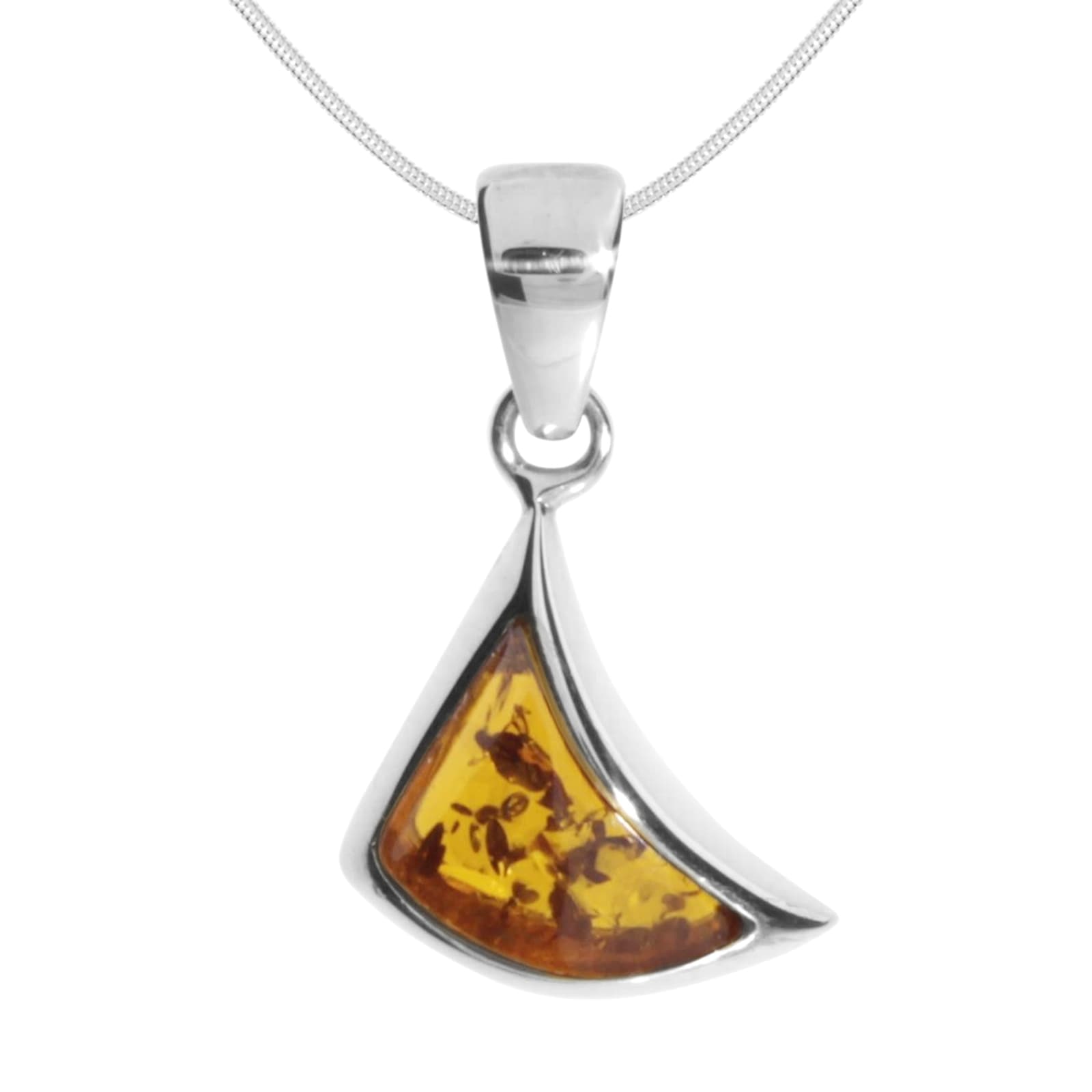 Kette mit Anhänger OSTSEE-SCHMUCK "Ostsee-Schmuck Kette mit Anhänger Alea Kette mit Anhänger Alea" Gr. 42, silber, Halsketten, Damen, 42cm, Silber 925 (Sterlingsilber), L: 42 4