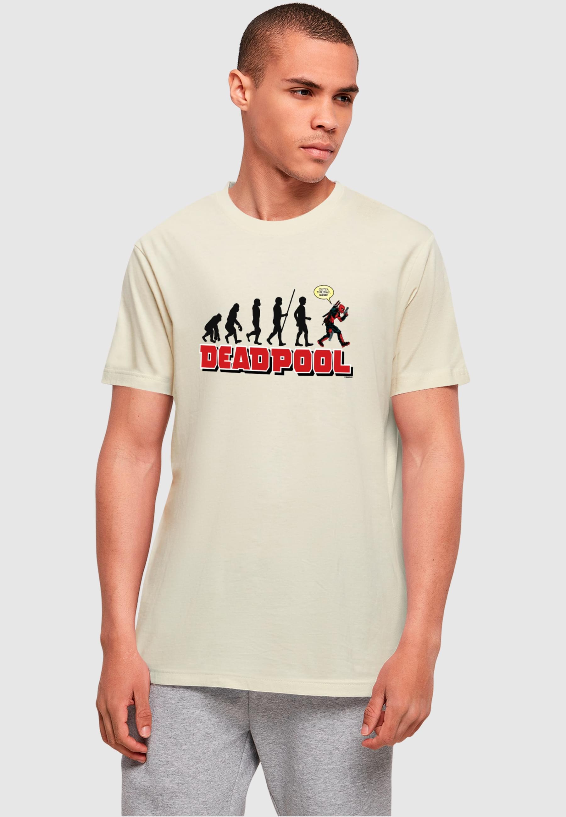 ABSOLUTE CULT T-Shirt »ABSOLUTE CULT Herren Deadpool - Evolution T-Shirt«, (1 tlg.)