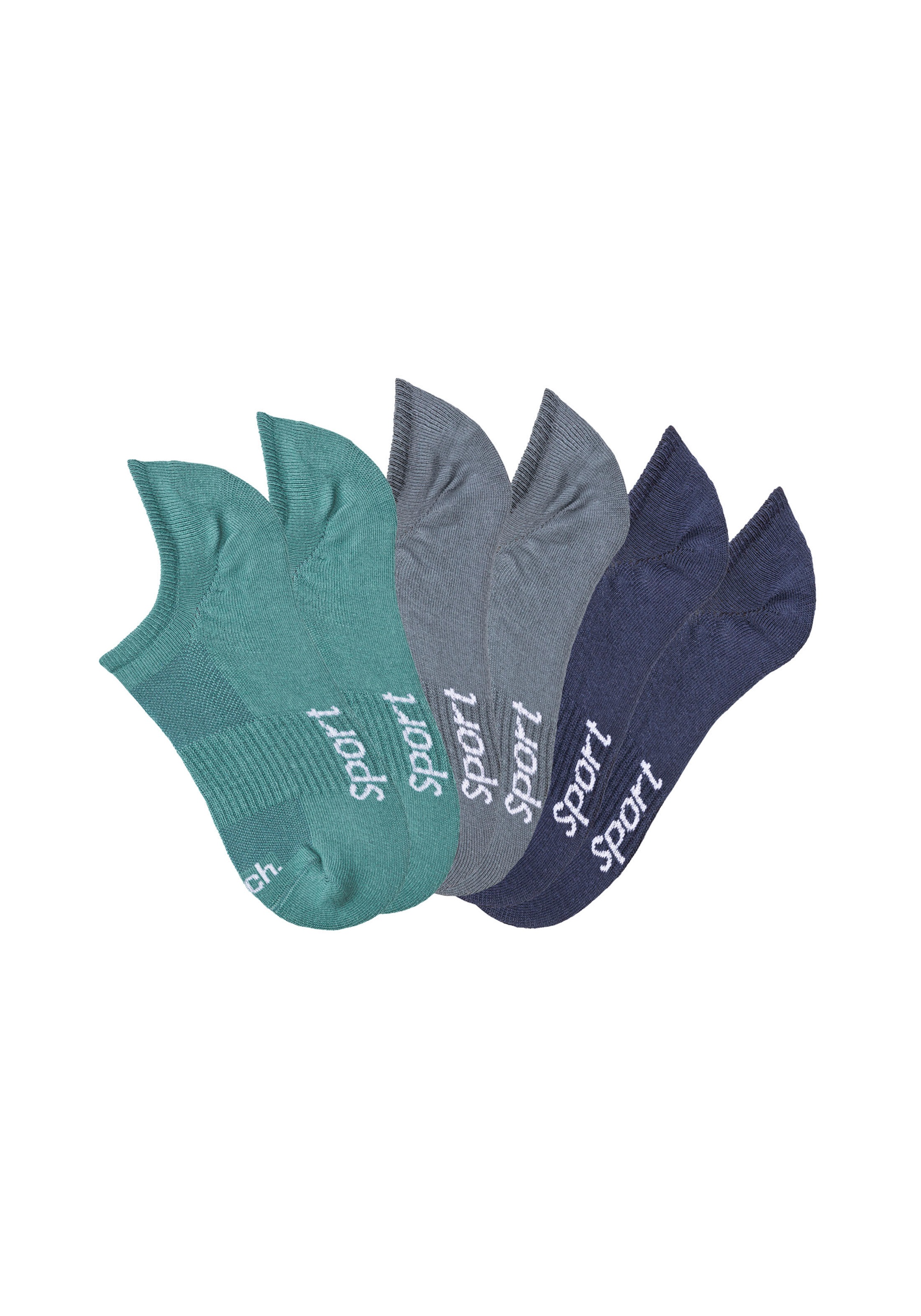 Bench. Sneakersocken, (Packung, 6 Paar), nicht sichtbar in Sneakern günstig online kaufen