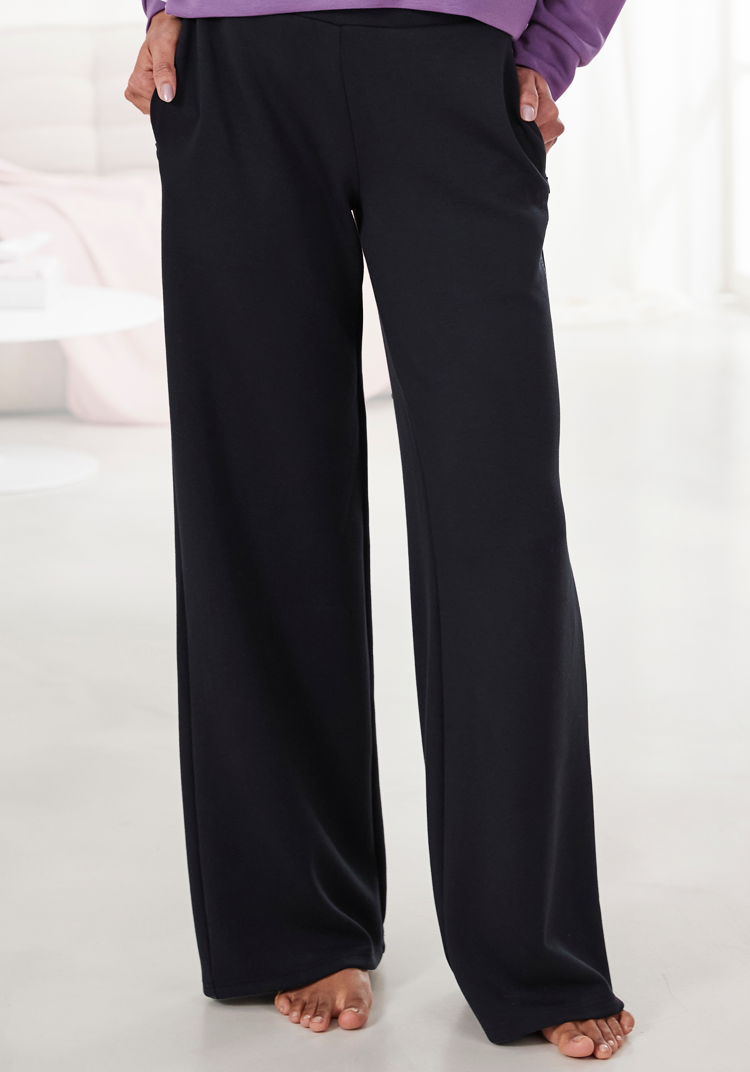 French Connection Loungehose mit weitem Bein, Loungewear