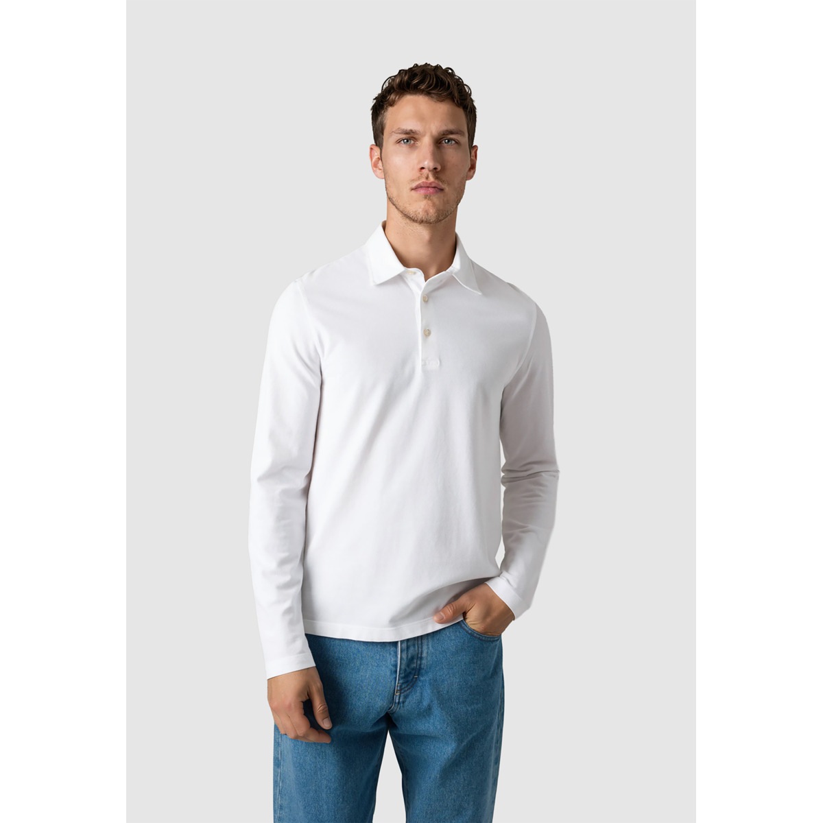 MAERZ Muenchen Poloshirt »Maerz Muenchen 646300 XT Langarm-Poloshirt Herren Bekleidung«