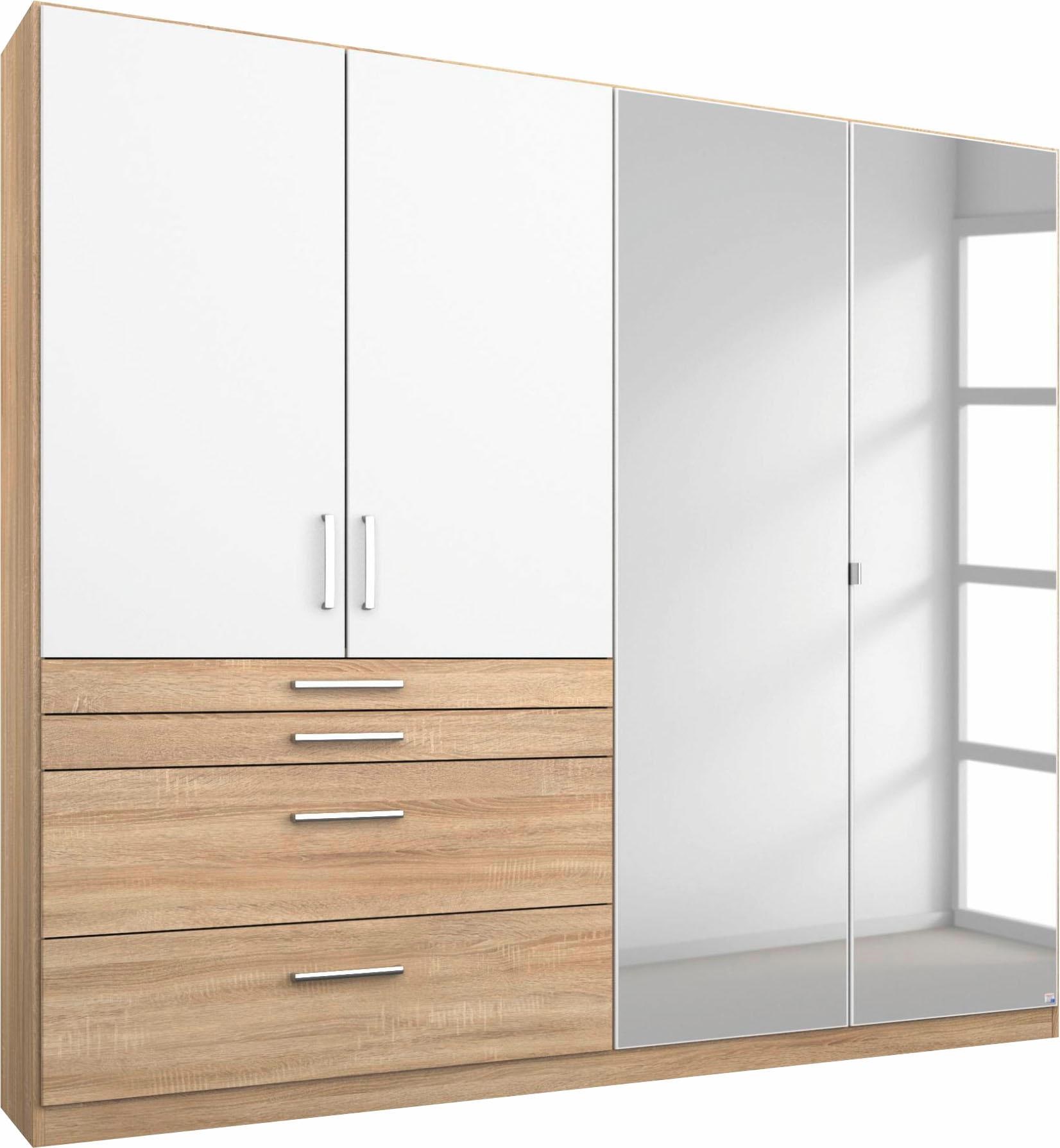 rauch Kleiderschrank "Harburg im Schlafzimmer" Schlafzimmerschrank Schrank Garderobe mit Spiegel