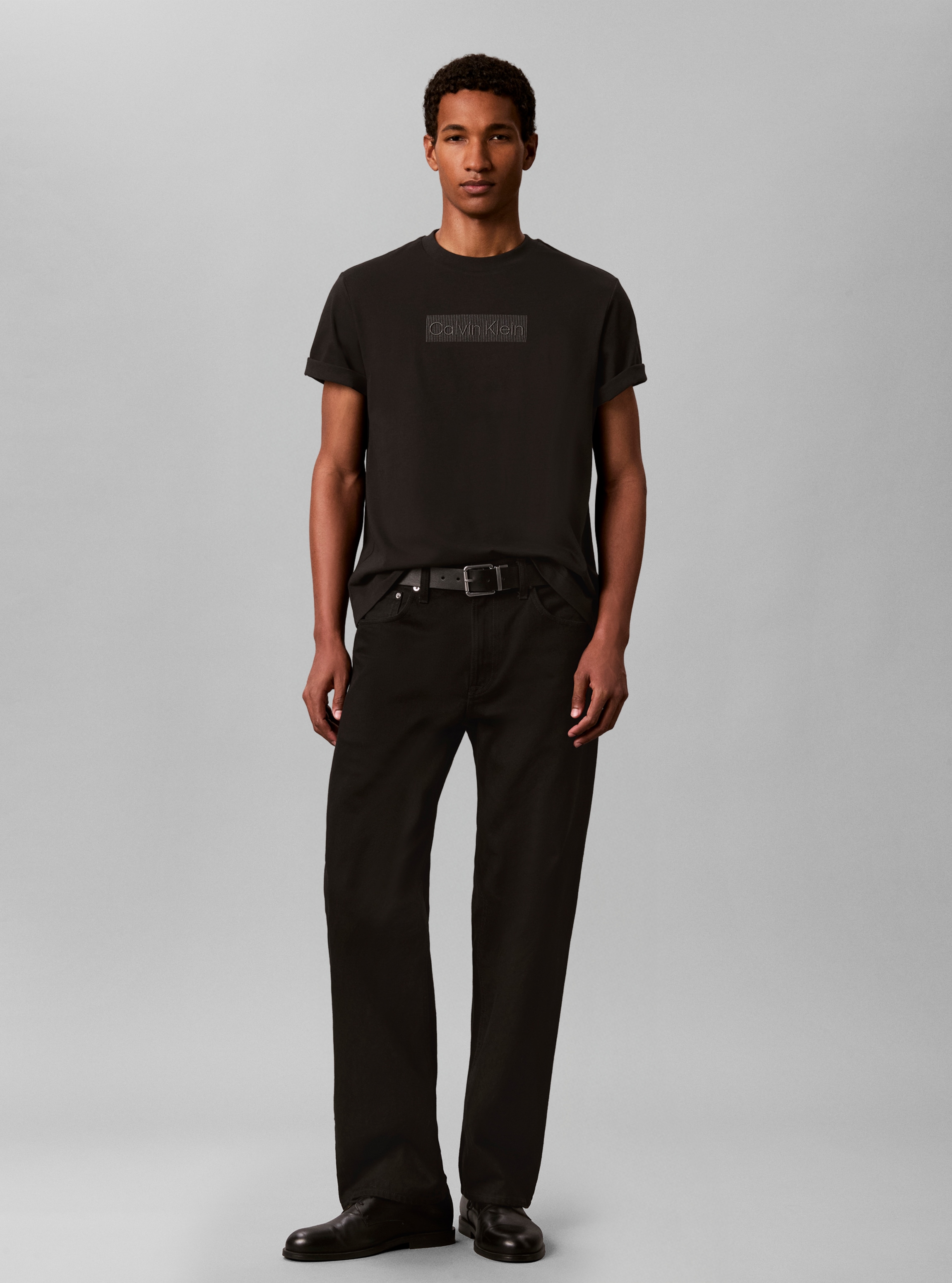 Calvin Klein T-Shirt »CALVIN GRAPHIC« Regular fit mit Rundhalsausschnitt