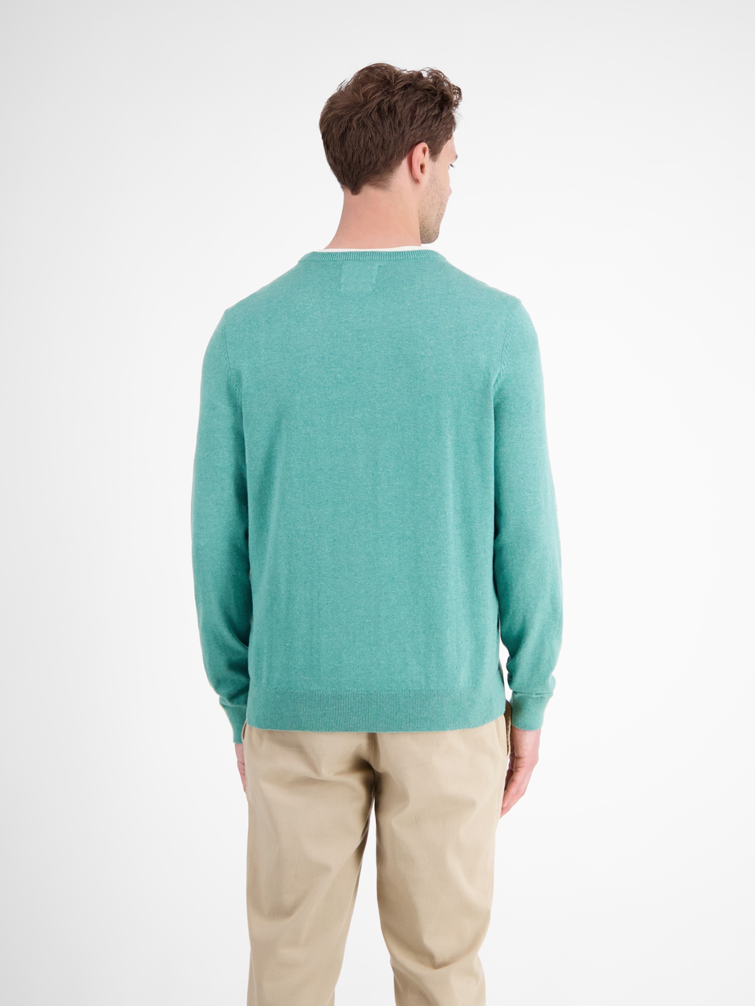 LERROS Strickpullover »LERROS Herren Basic Strickpullover«