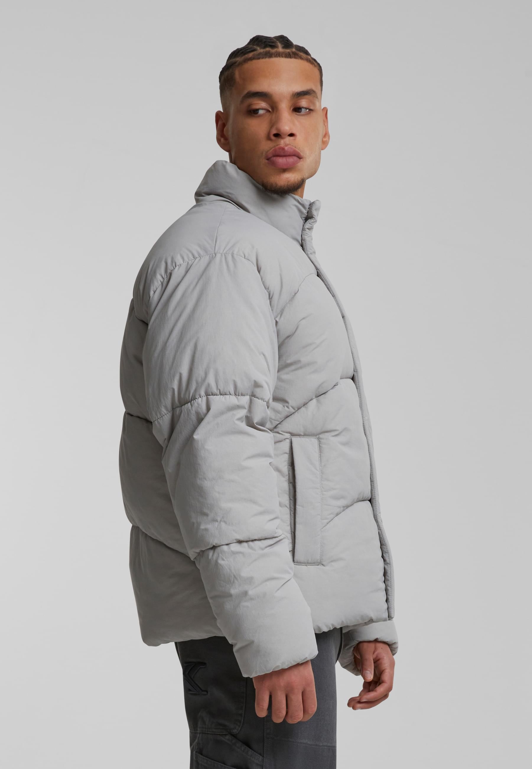 Karl Kani Winterjacke »Karl Kani Karl Kani Small Signature Puffer Jacket«, (1 St.), ohne Kapuze
