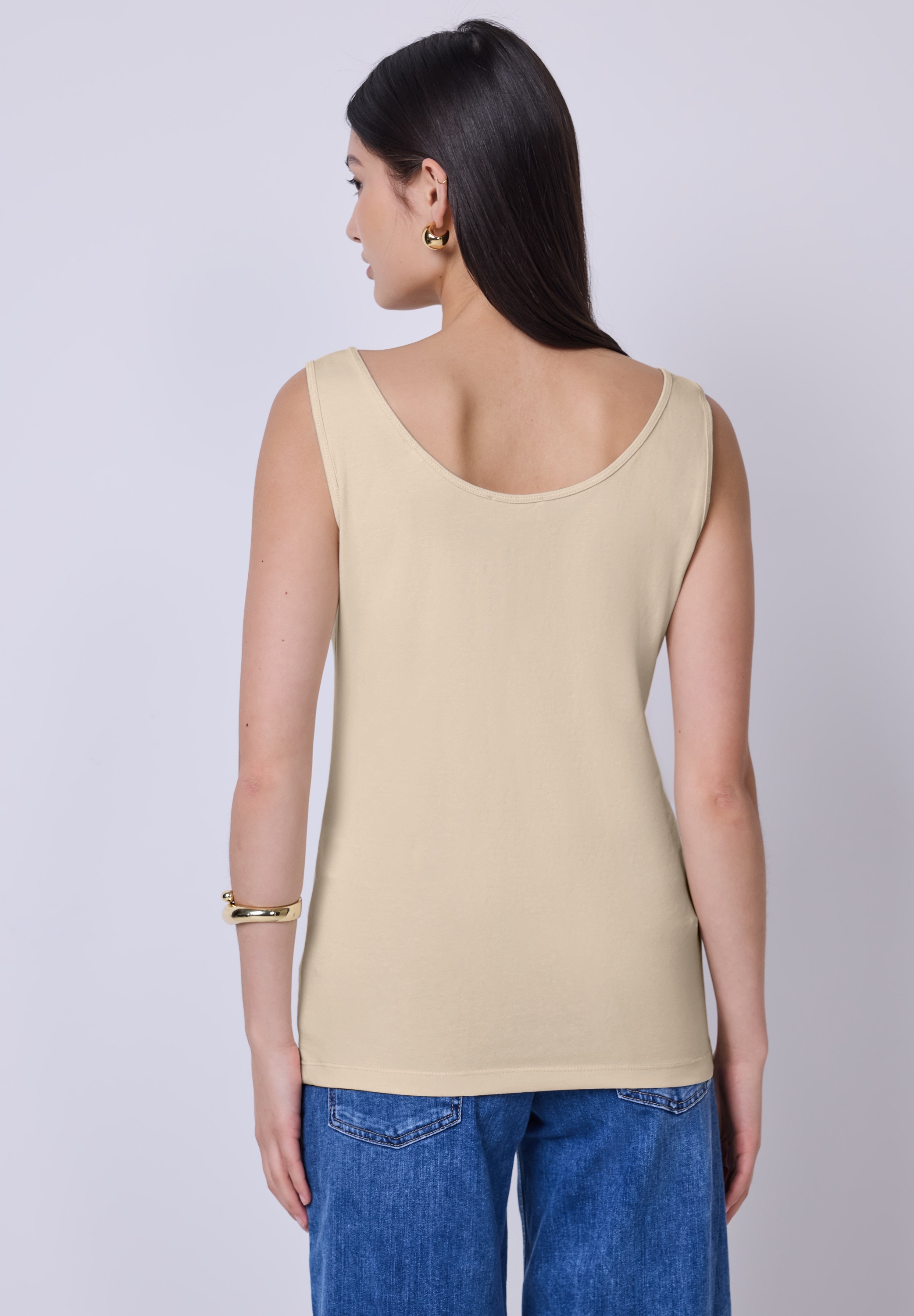 STREET ONE STUDIO Rundhalsshirt, im soften Baumwoll-Mix günstig online kaufen