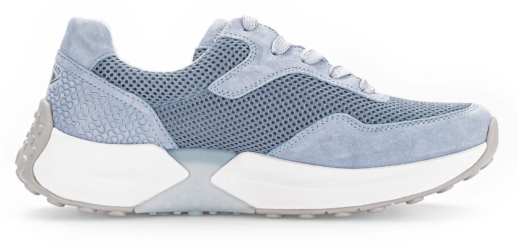 Gabor Rollingsoft Keilsneaker, Freizeitschuh, Halbschuh, Schnürschuh mit OPTIFIT-Fußbett
