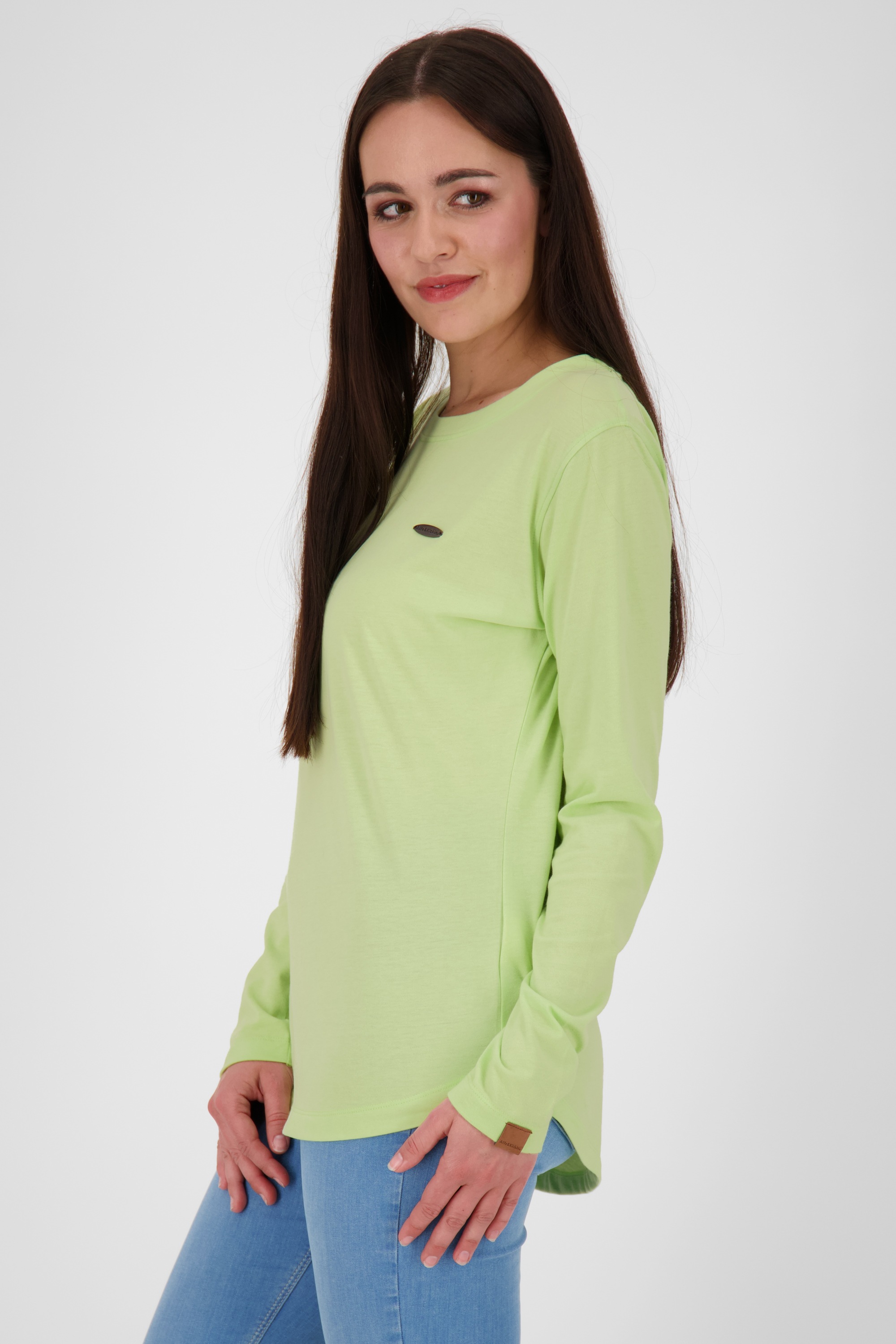 Alife & Kickin Langarmshirt "Damen LeaAK A" günstig online kaufen