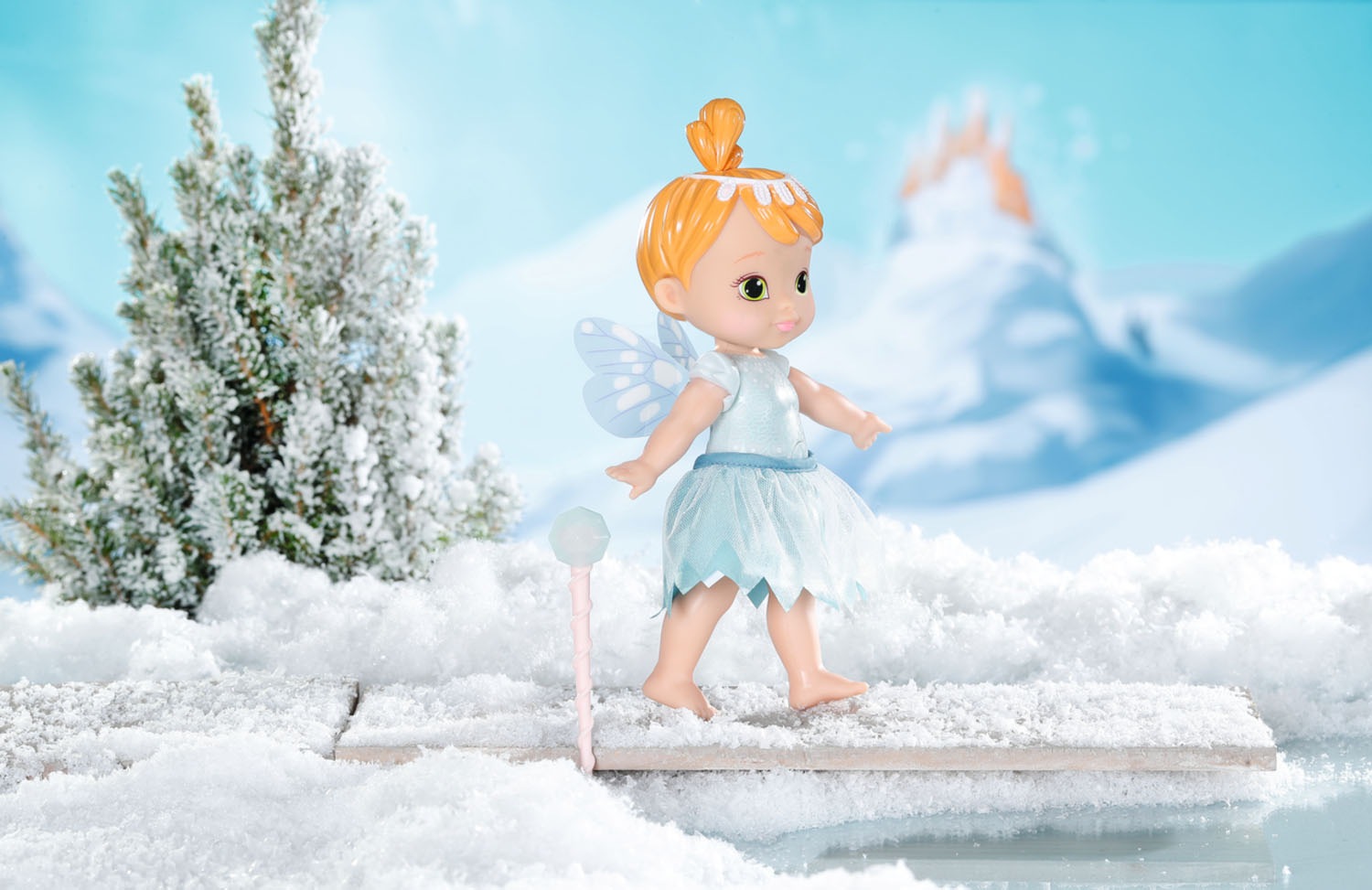 Baby Born Stehpuppe »Storybook Fairy Ice, 18 cm«, mit Lichteffekten