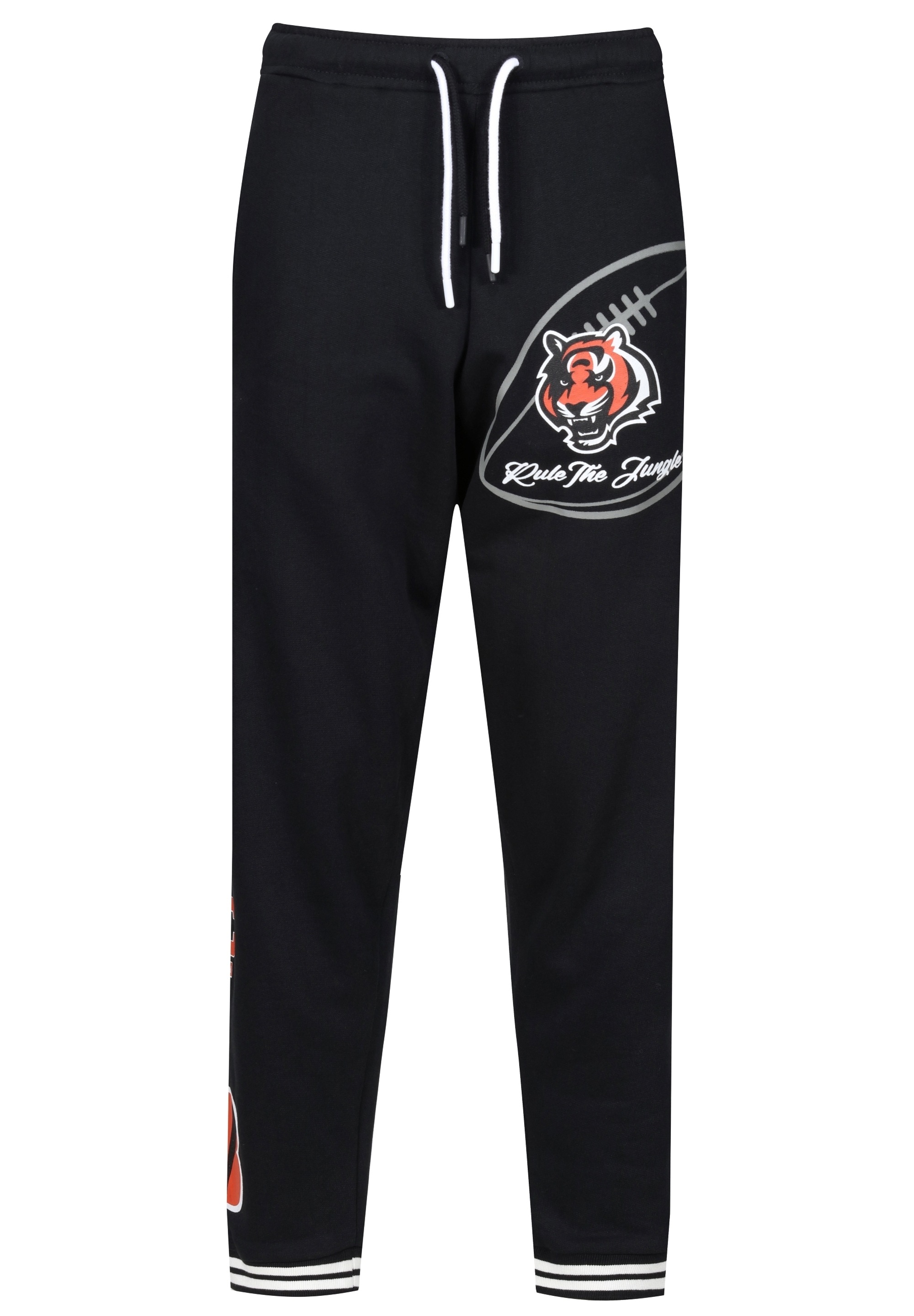 Recovered Sweathose »NFL Bengals Rule The Jungle«, mit gestreiften Bünchen