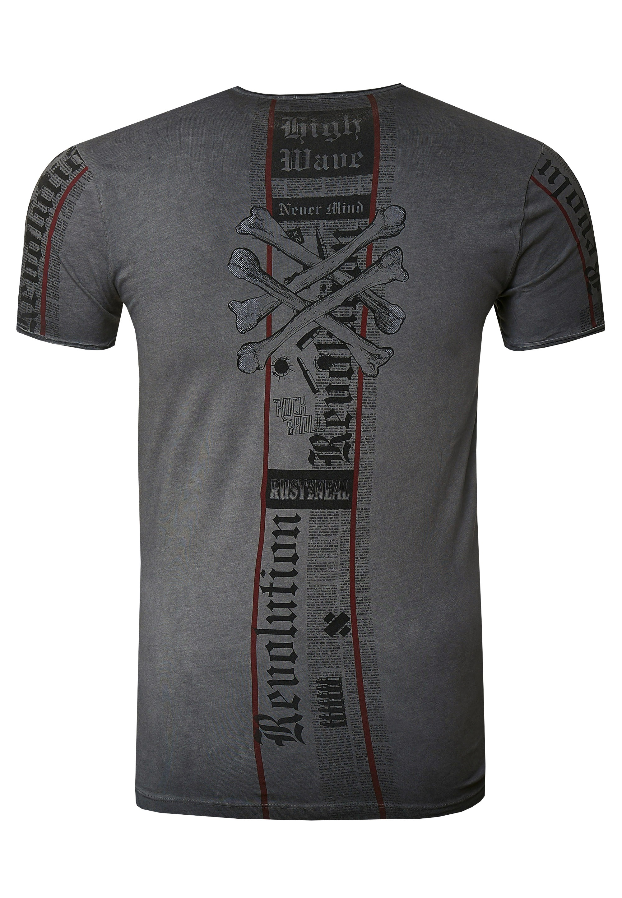Rusty Neal T-Shirt, im verwaschenen Look