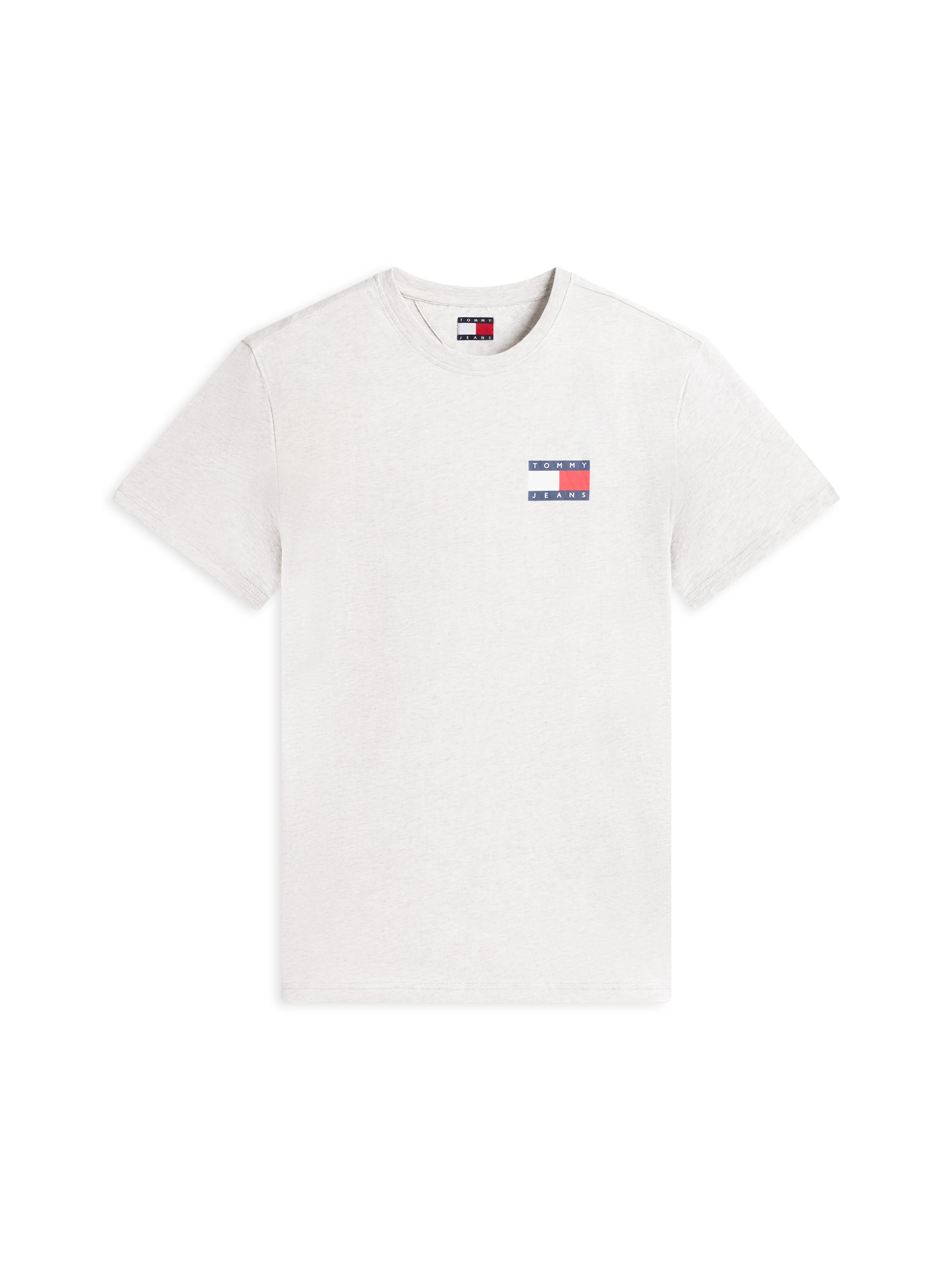 Tommy Jeans T-Shirt »TJM SLIM FIT ESSENTIAL FLAG« mit Rundhalsausschnitt